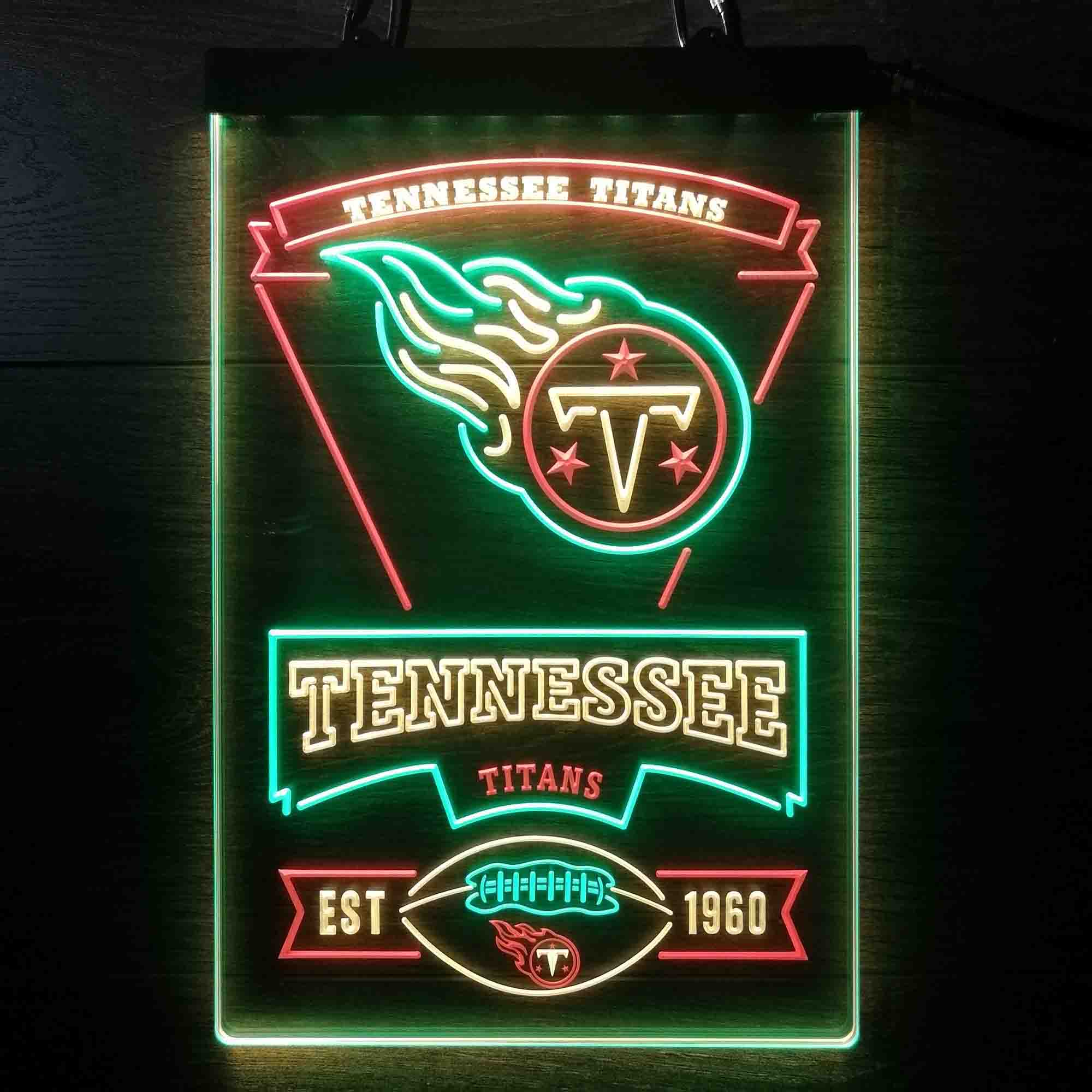 Tennessee Titans Led Light Sign