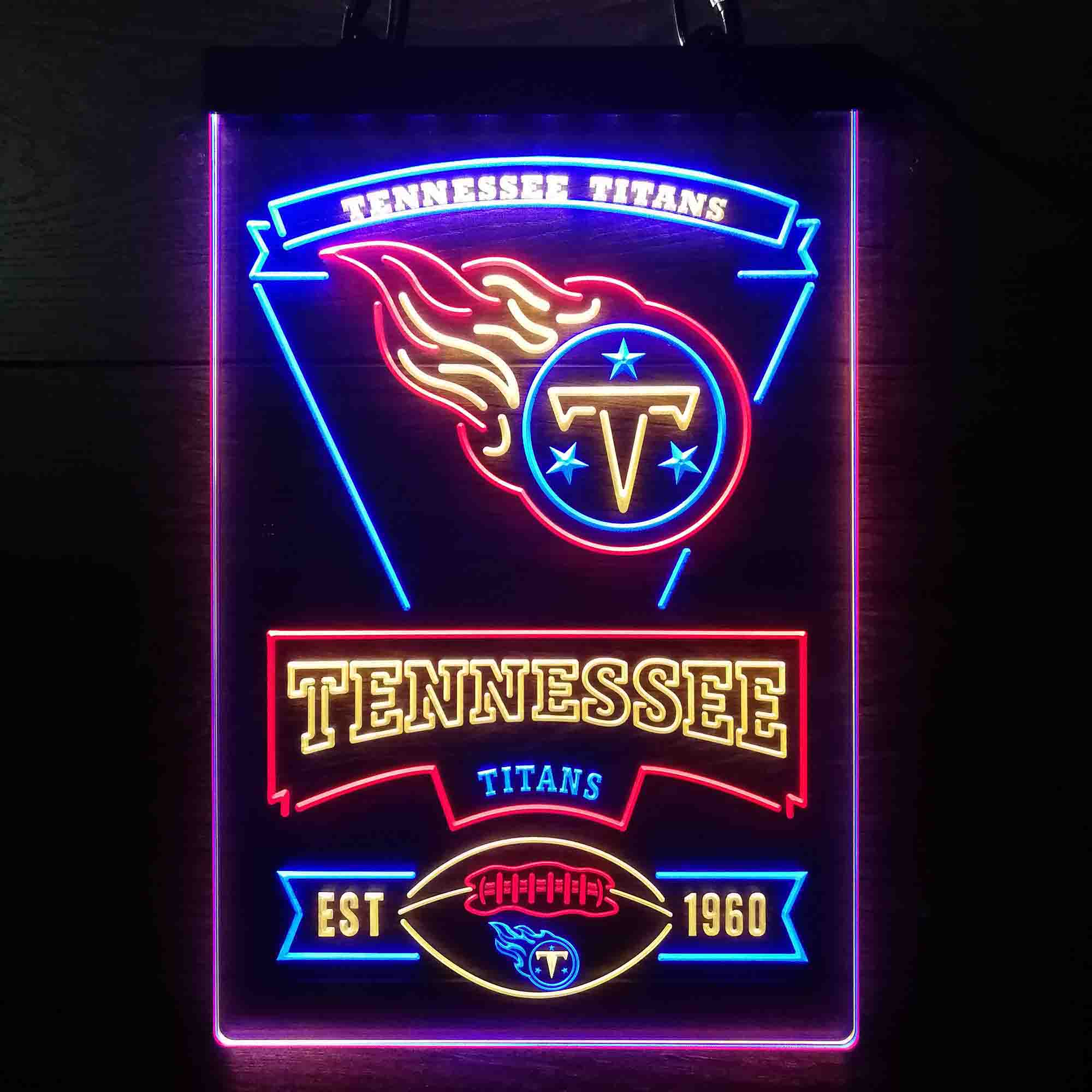 Tennessee Titans Led Light Sign