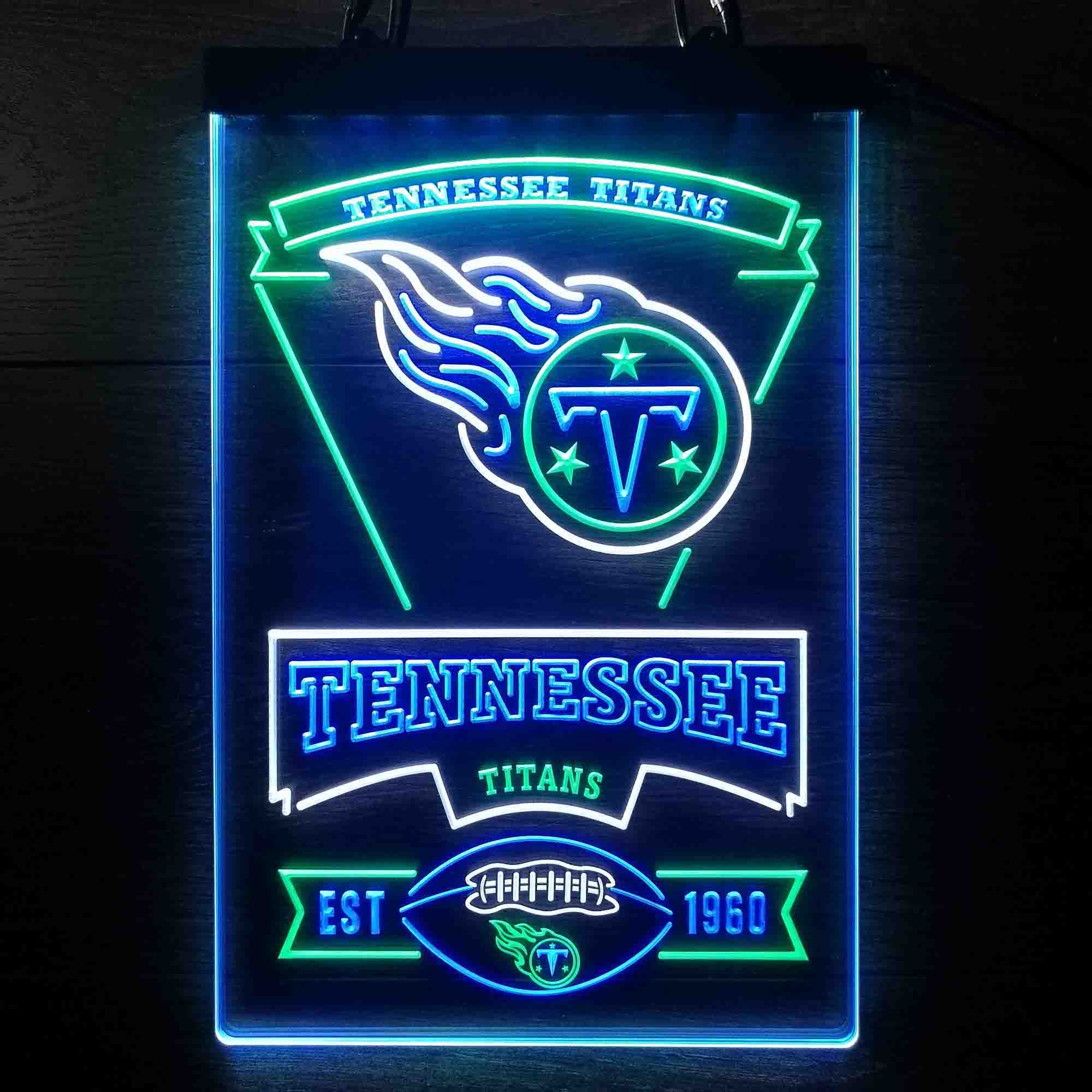 Tennessee Titans Led Light Sign