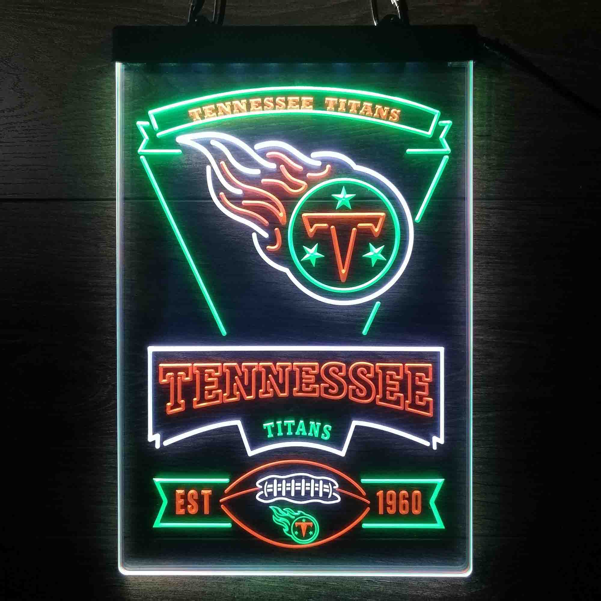 Tennessee Titans Led Light Sign