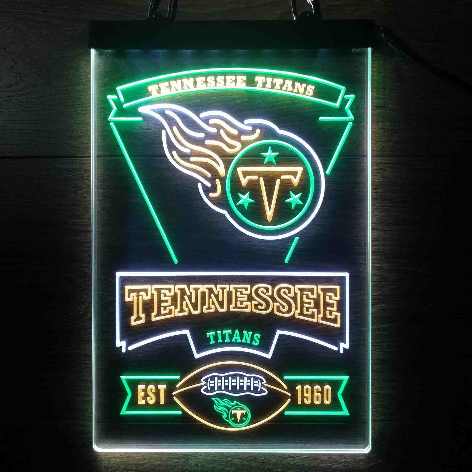 Tennessee Titans Led Light Sign