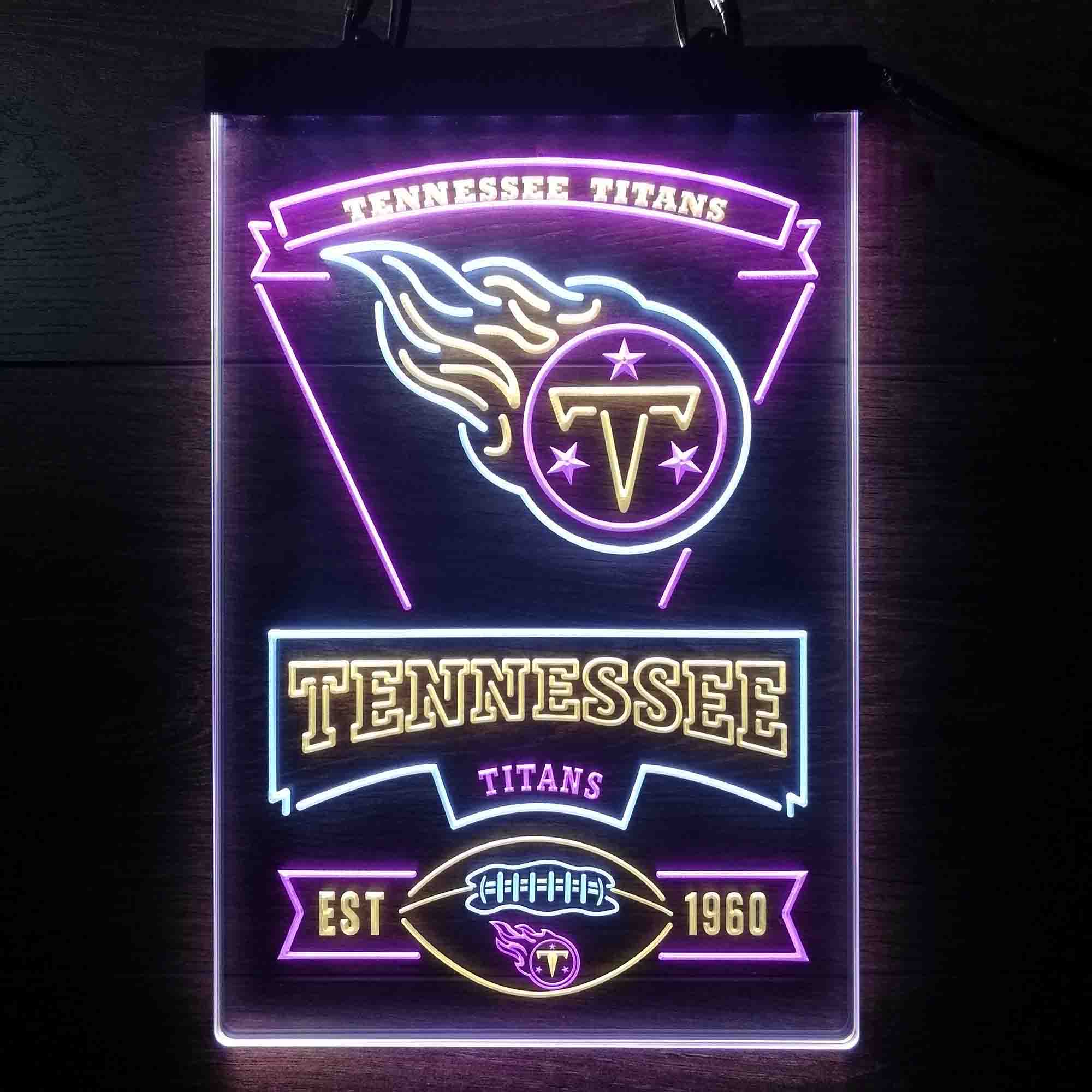 Tennessee Titans Led Light Sign