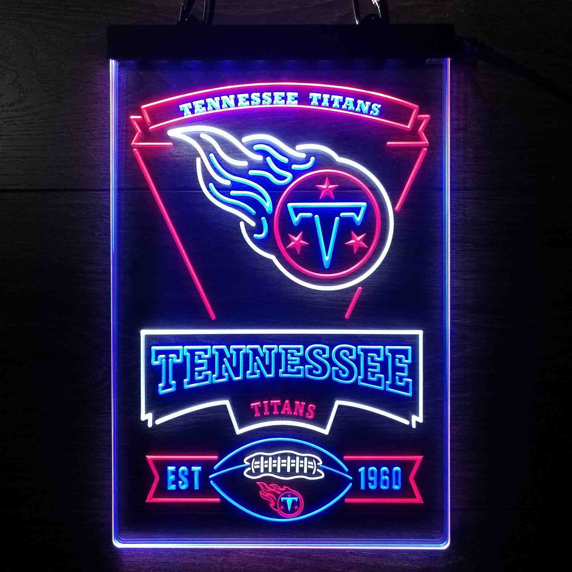 Tennessee Titans Neon LED Sign 3 Colors