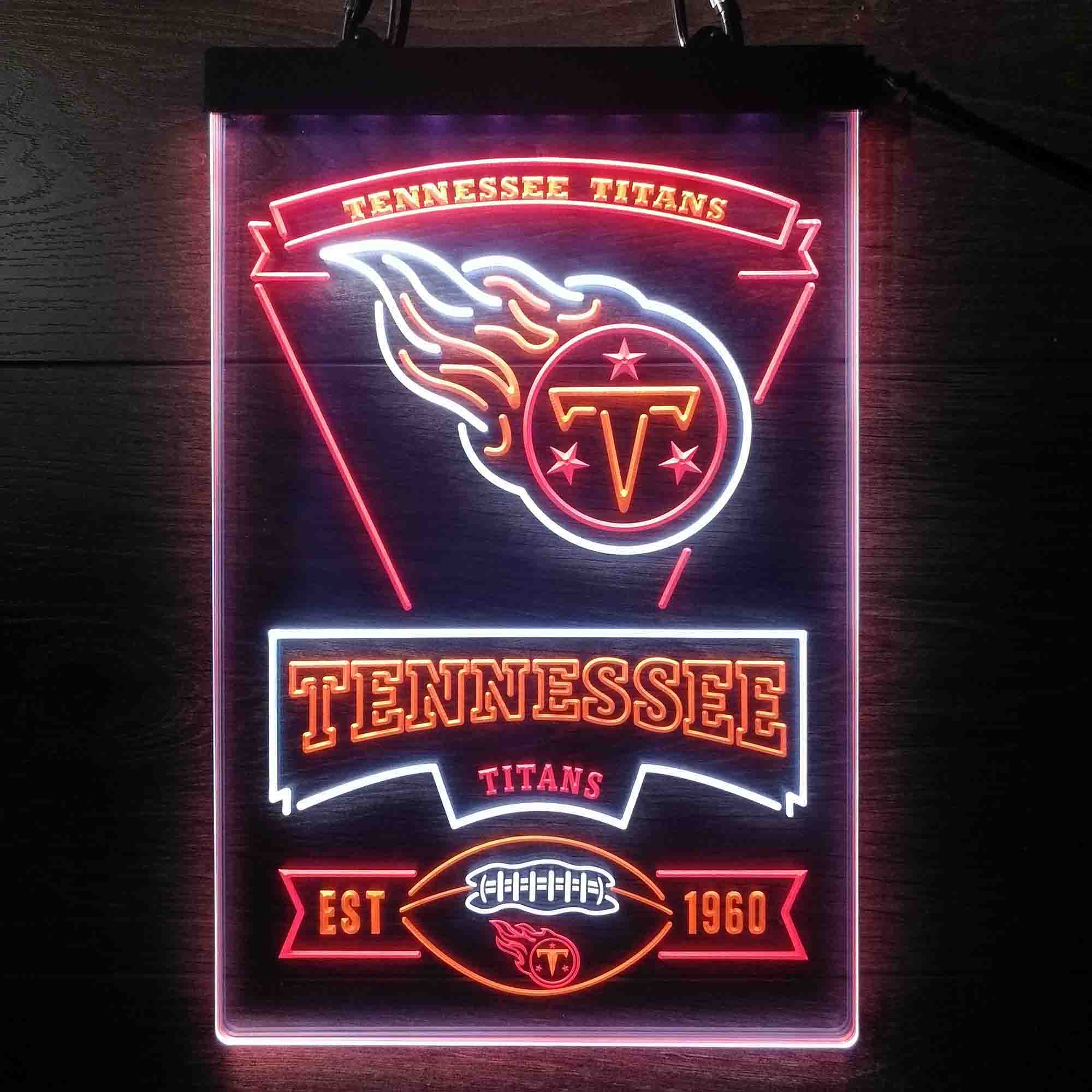 Tennessee Titans Led Light Sign