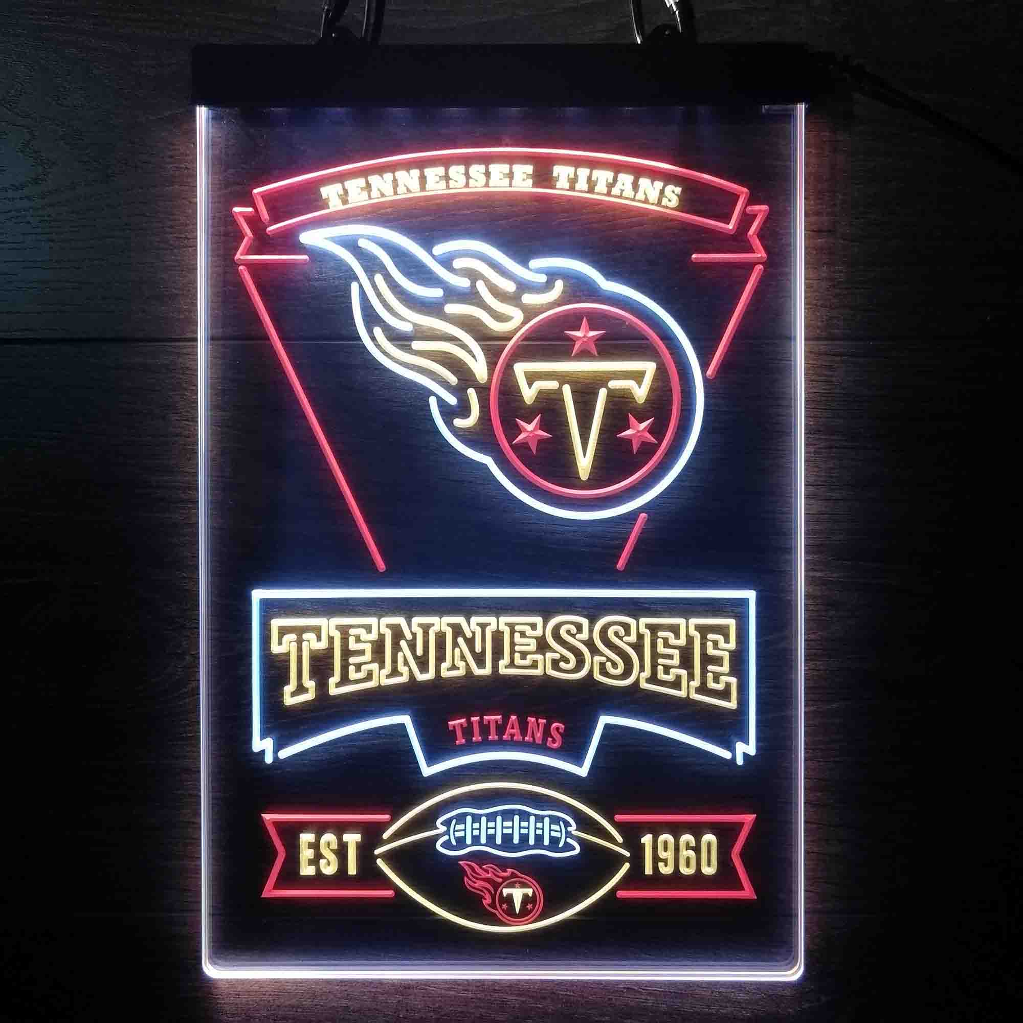 Tennessee Titans Led Light Sign