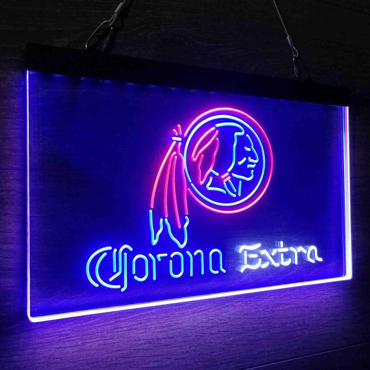 Extra Bar Corona Extra Bar Washington Neon LED Sign For Sale | LEDLABCAVE