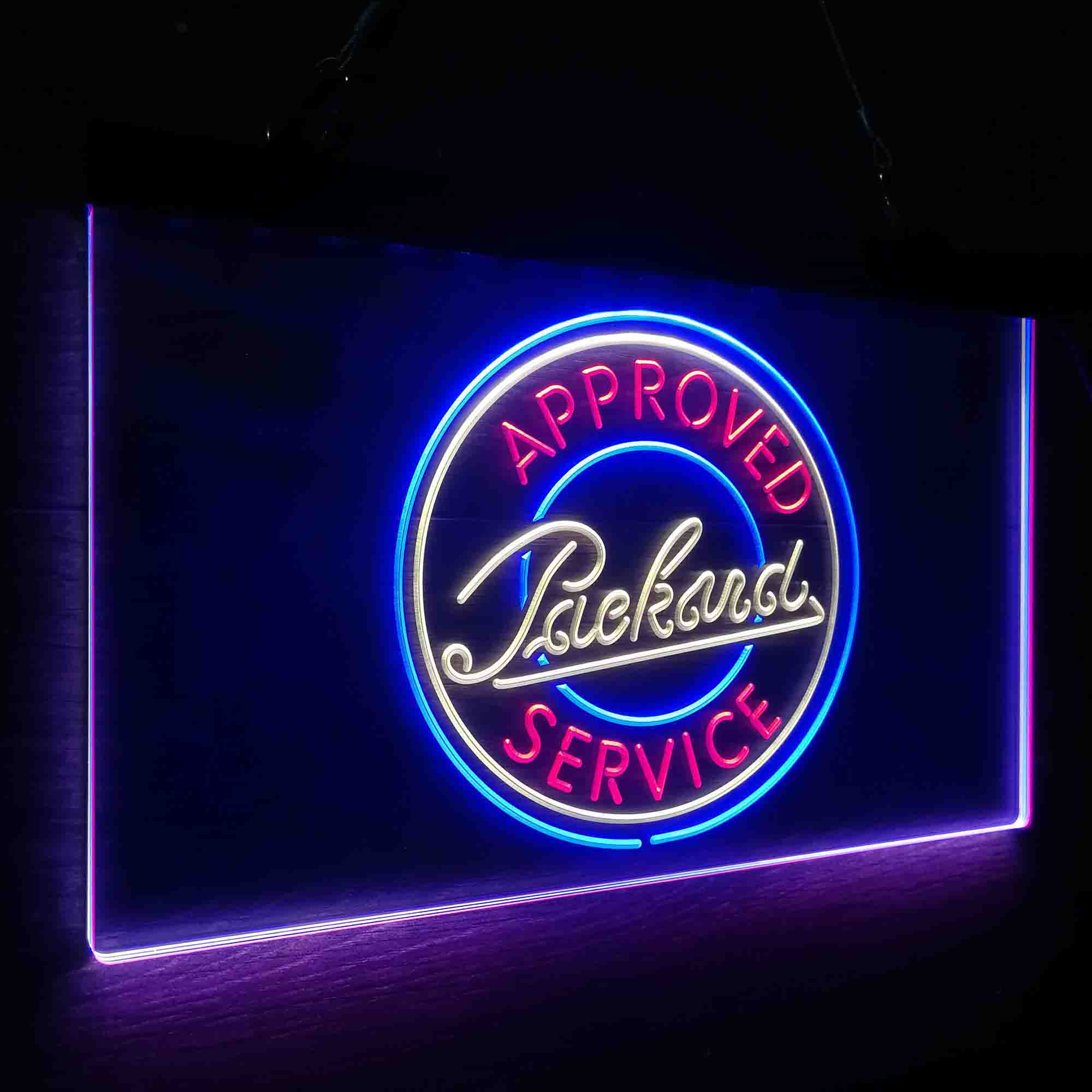 Approved Packard Service Garage Neon LED Sign 3 Colors