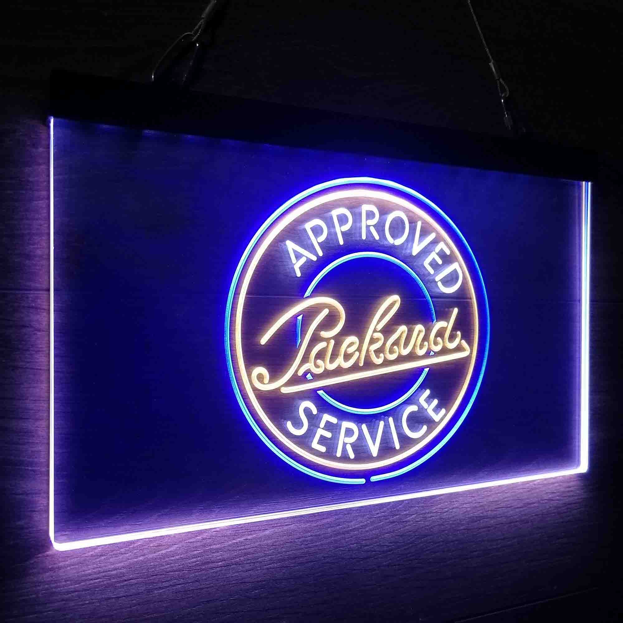 Approved Packard Service Garage Neon LED Sign 3 Colors