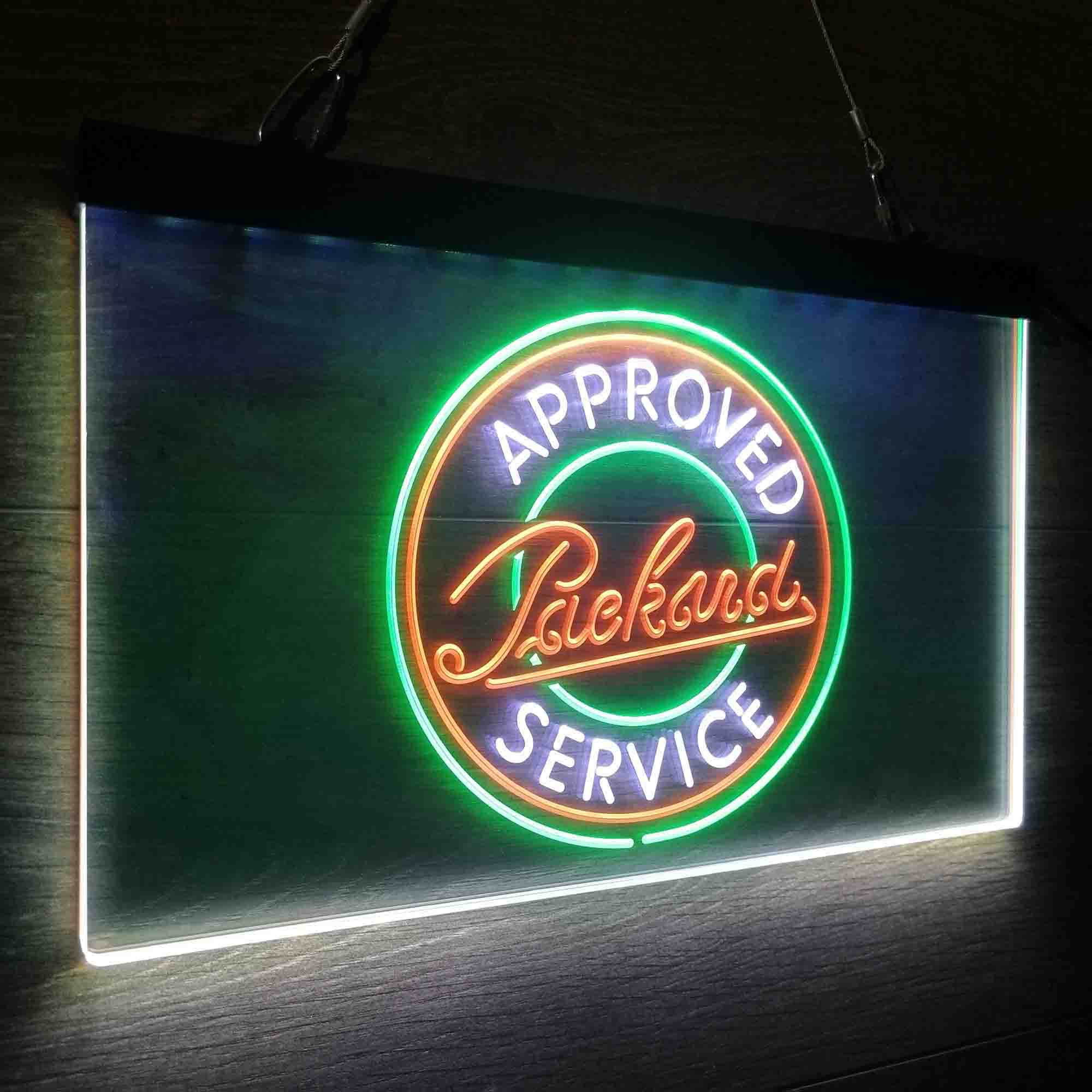 Approved Packard Service Garage Neon LED Sign 3 Colors