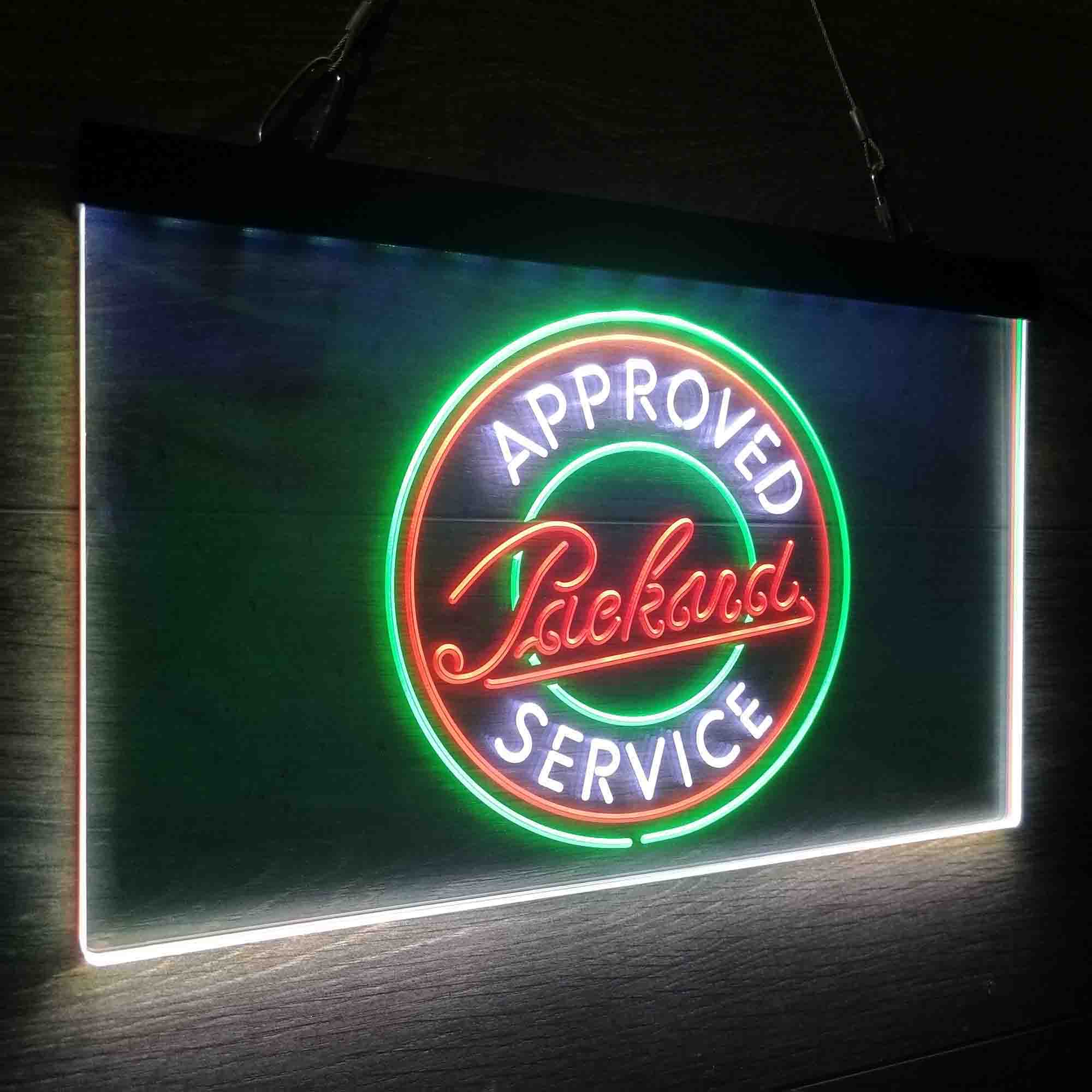 Approved Packard Service Garage Neon LED Sign 3 Colors