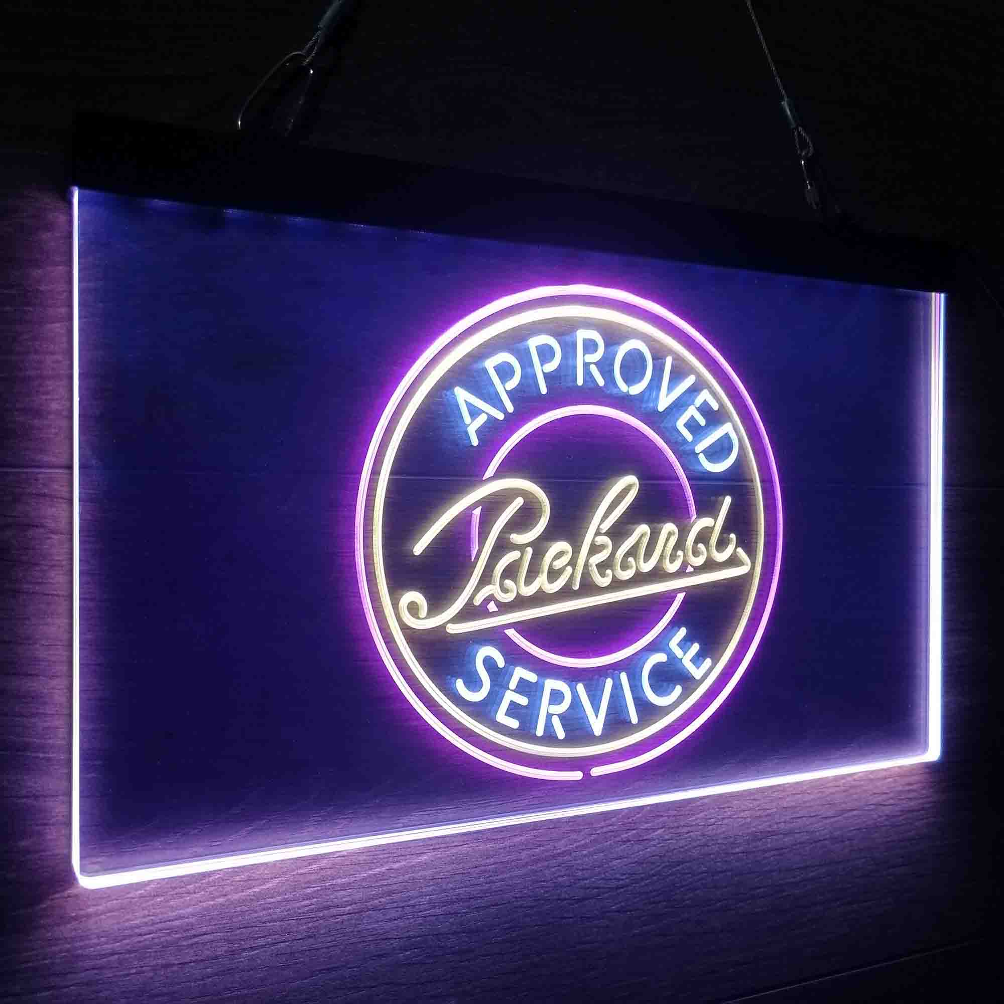 Approved Packard Service Garage Neon LED Sign 3 Colors