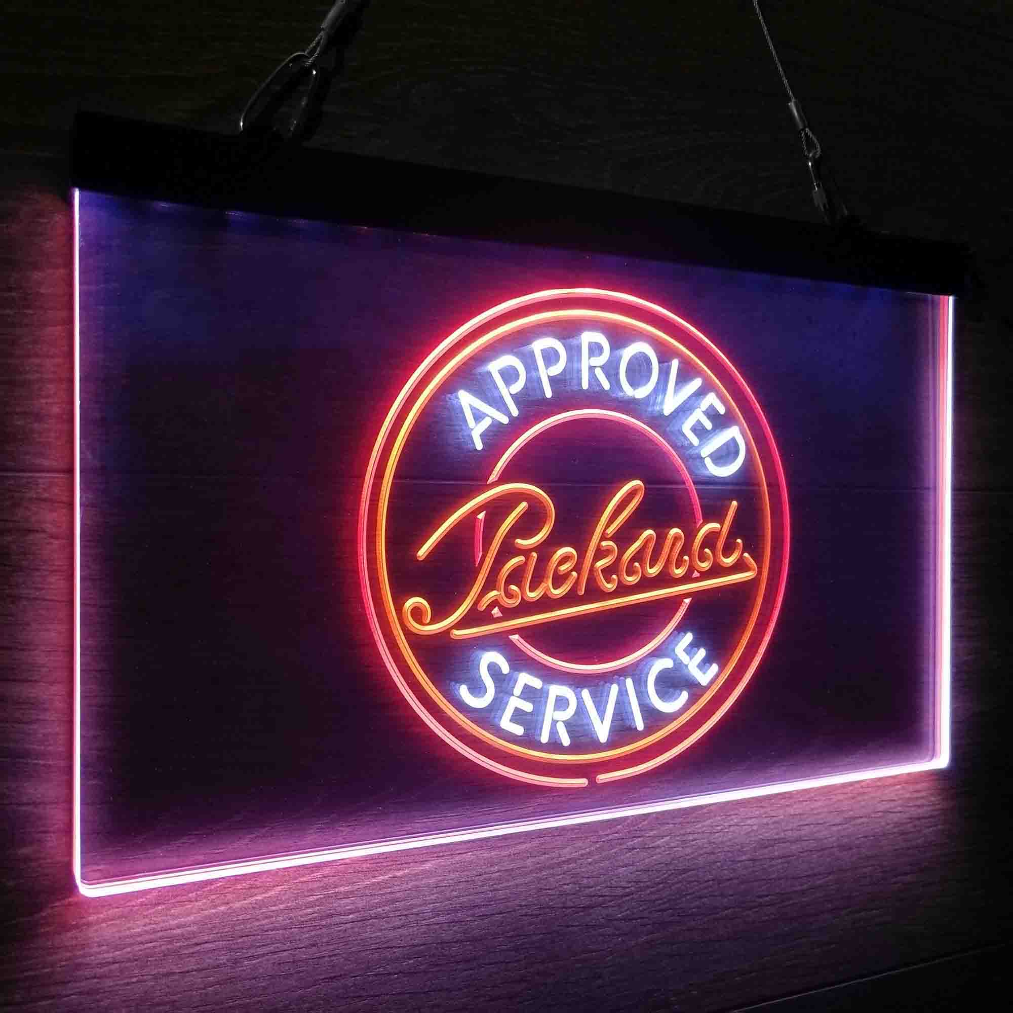 Approved Packard Service Garage Neon LED Sign 3 Colors