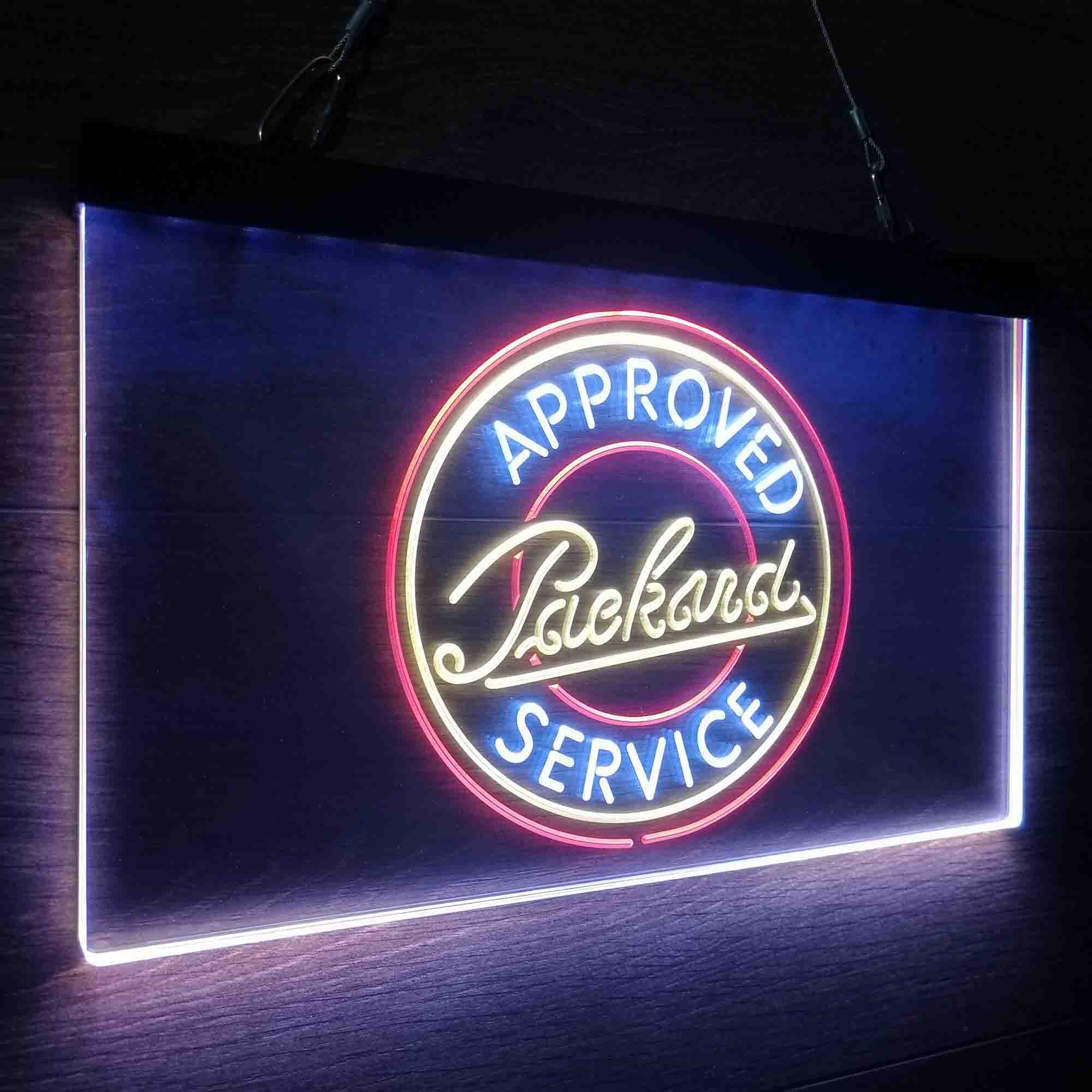 Approved Packard Service Garage Neon LED Sign 3 Colors