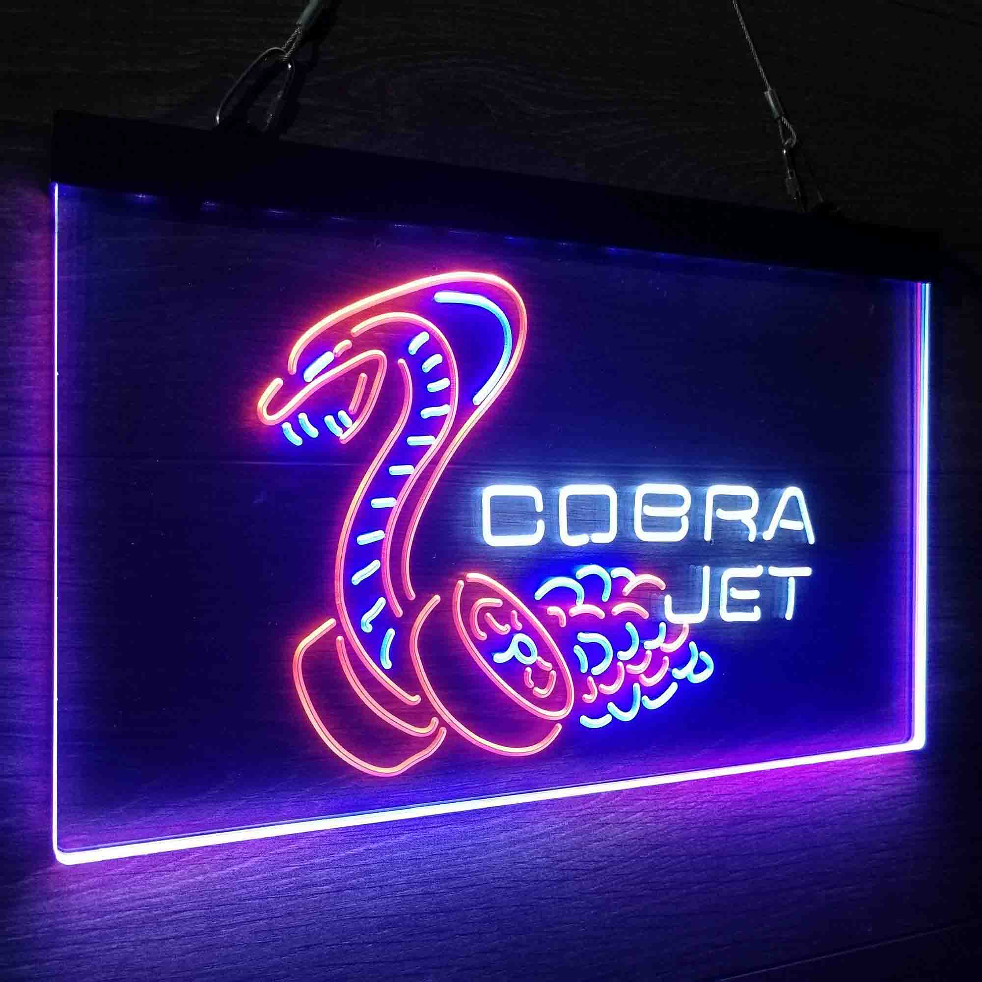 Cobra Jet Car Neon LED Sign 3 Colors