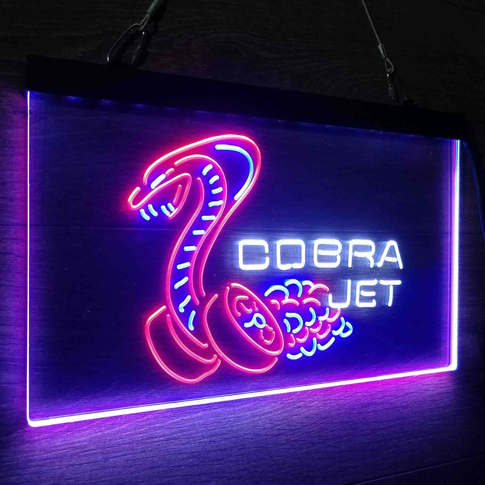 Cobra Jet Car Neon LED Sign 3 Colors