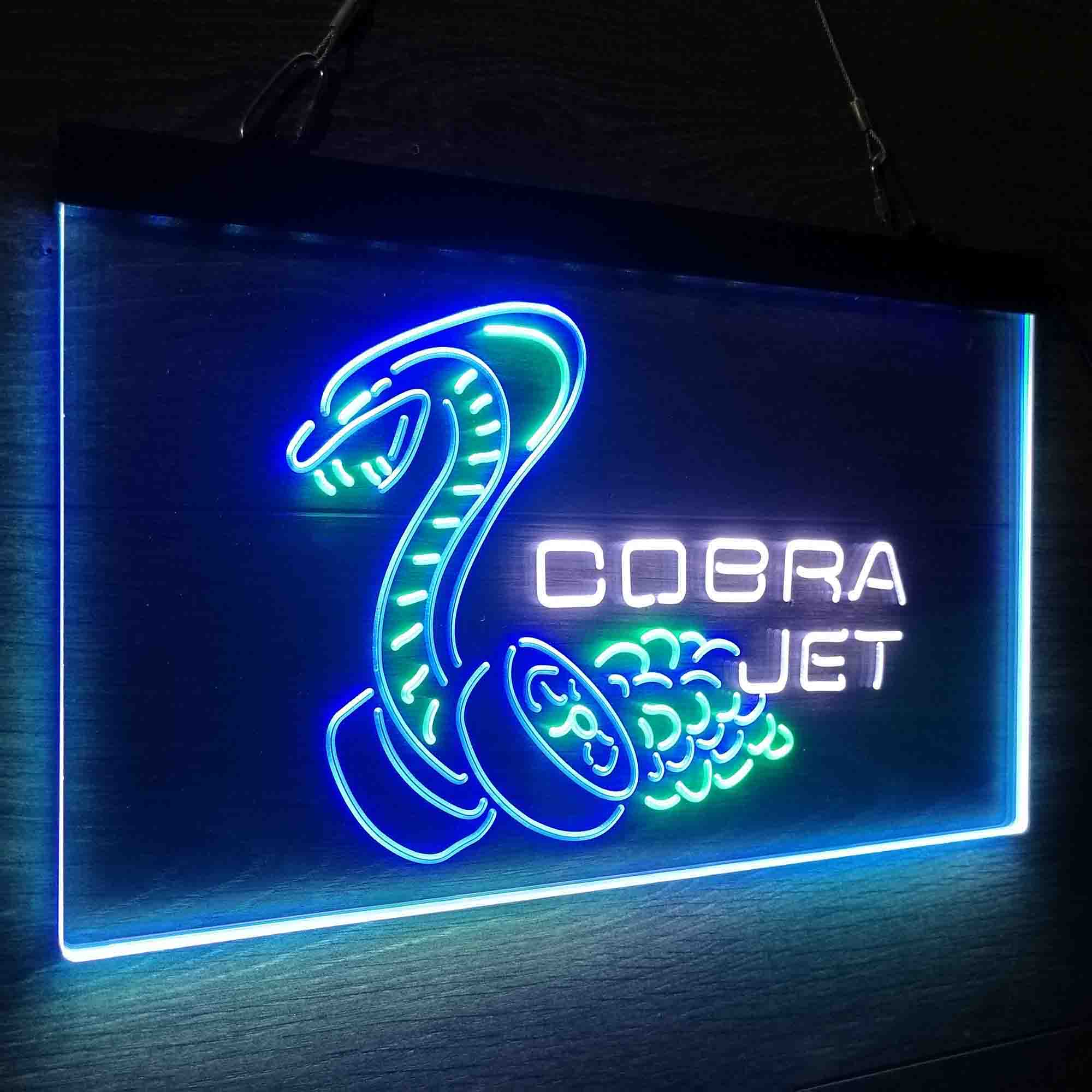 Cobra Jet Car Neon LED Sign 3 Colors