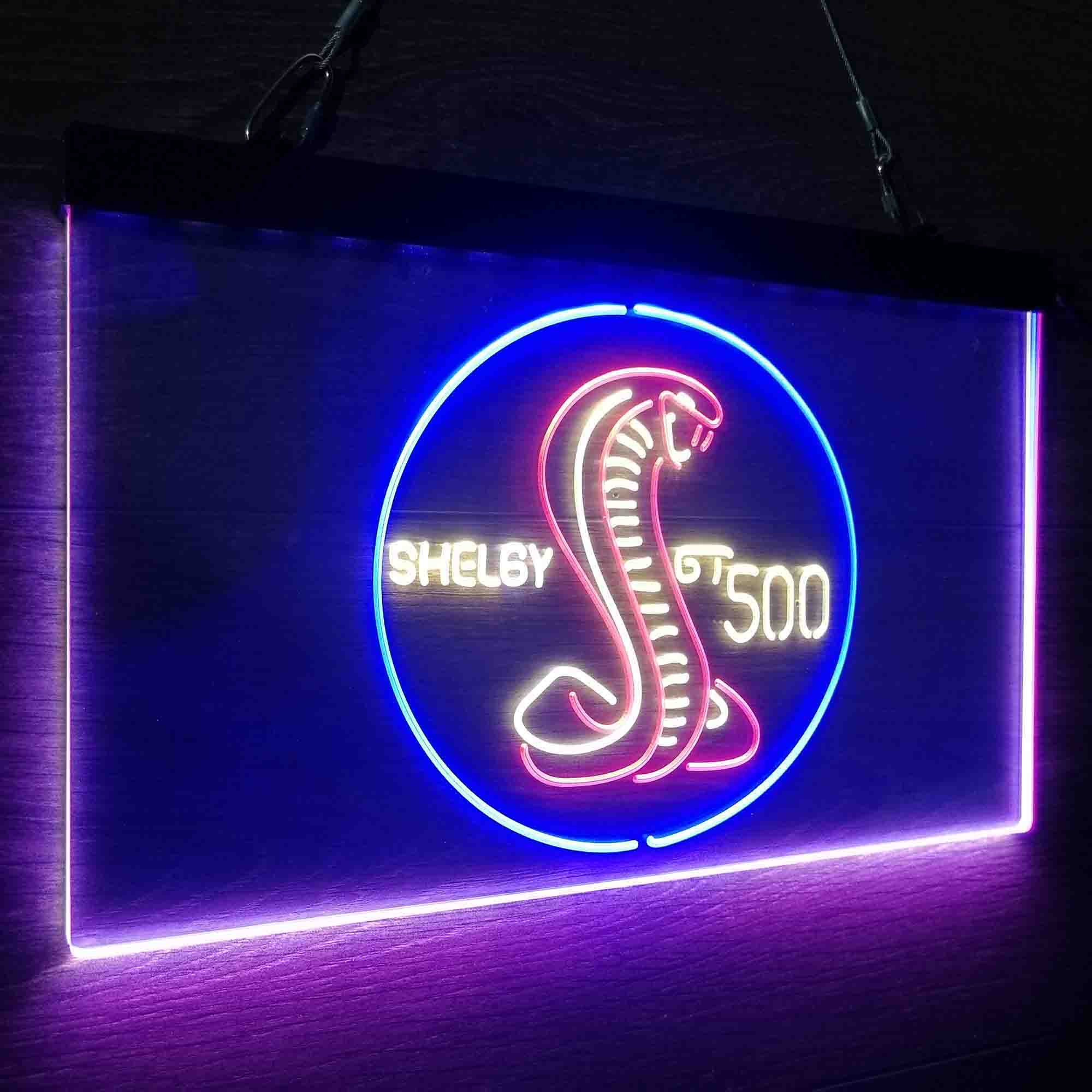 Shelby GT500 Neon LED Sign 3 Colors