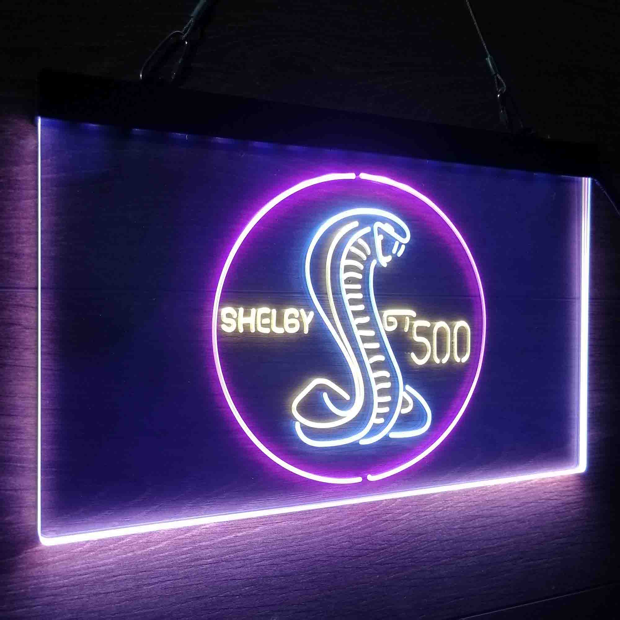 Shelby GT500 Neon LED Sign 3 Colors