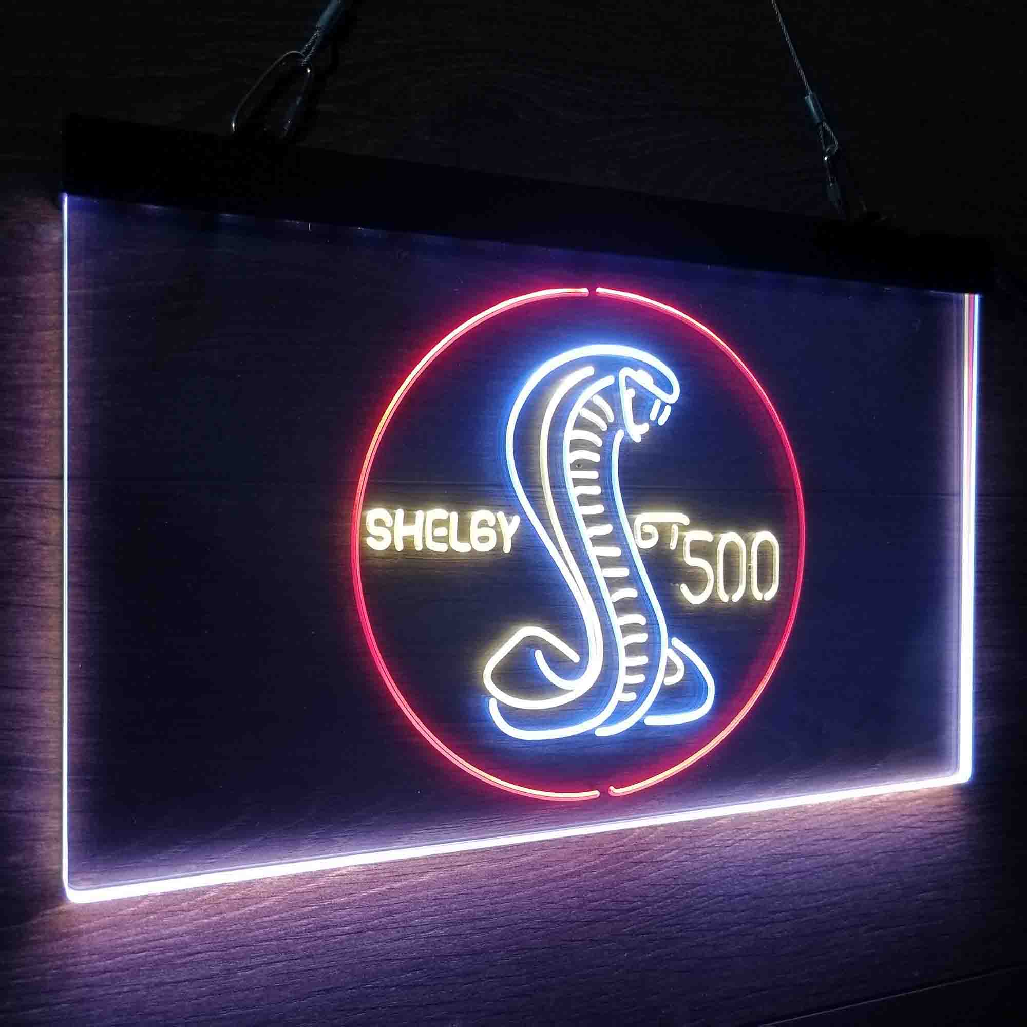 Shelby GT500 Neon LED Sign 3 Colors