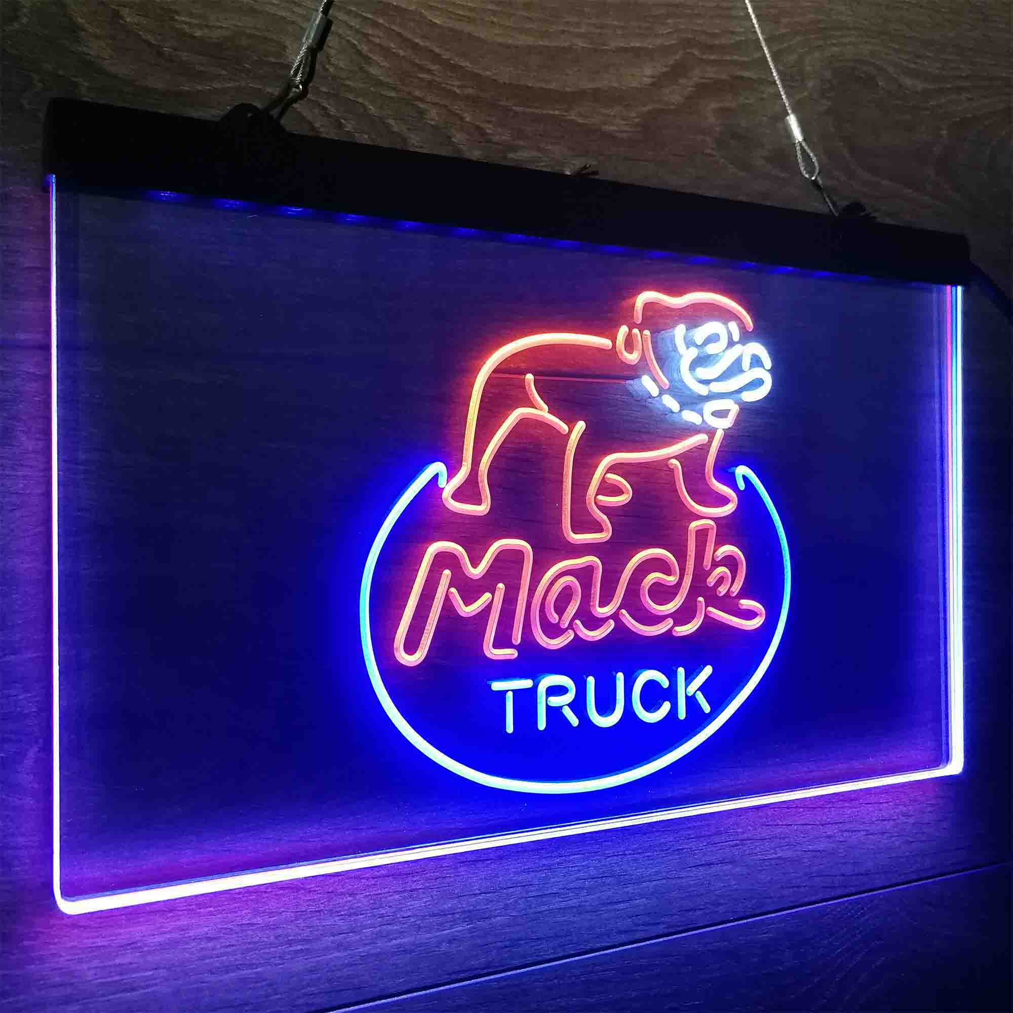 Mack Truck Garage Neon LED Sign 3 Colors