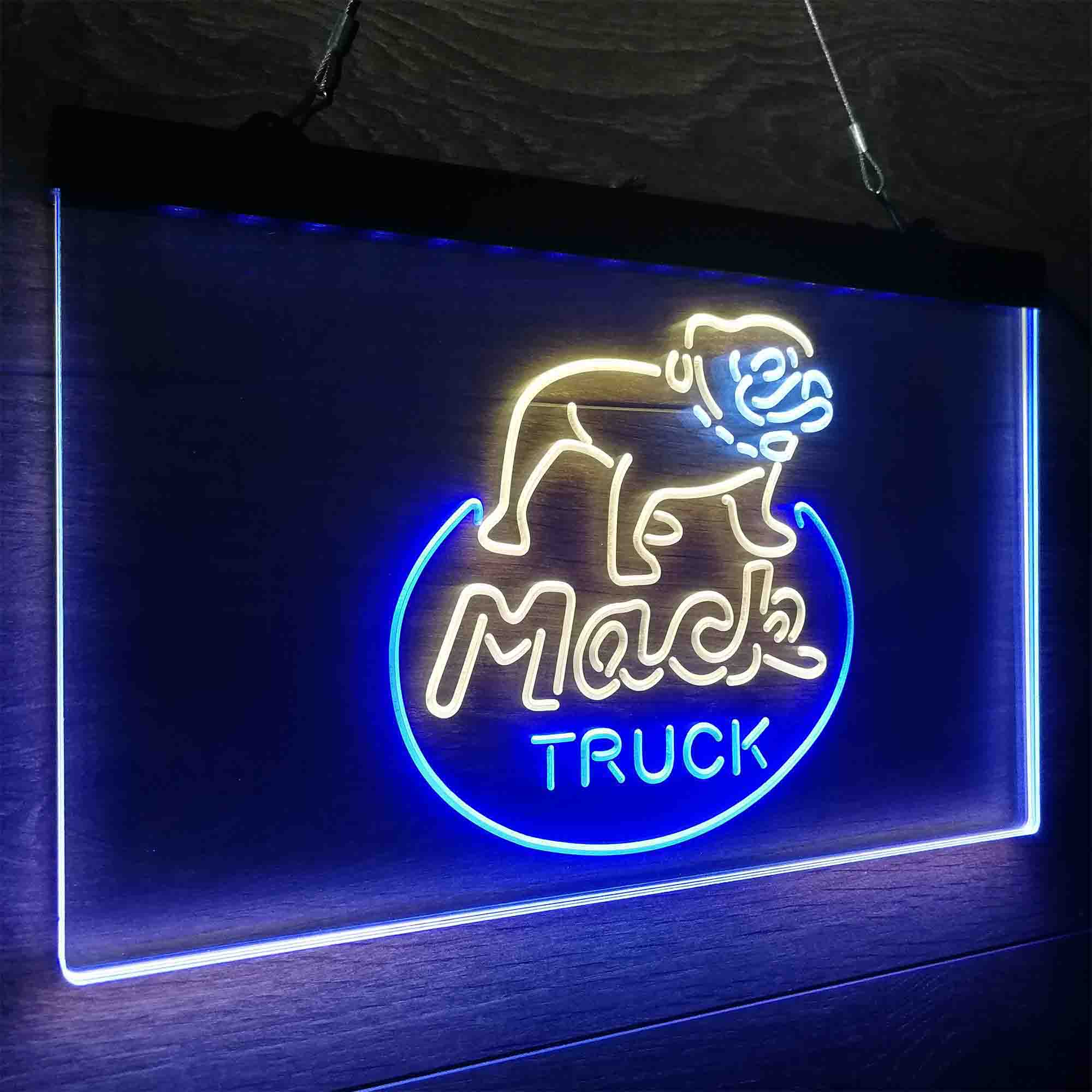 Mack Truck Garage Neon LED Sign 3 Colors