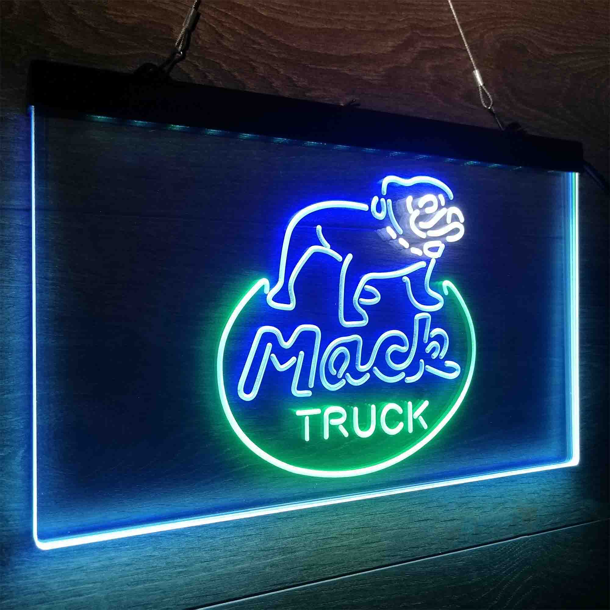 Mack Truck Garage Neon LED Sign 3 Colors