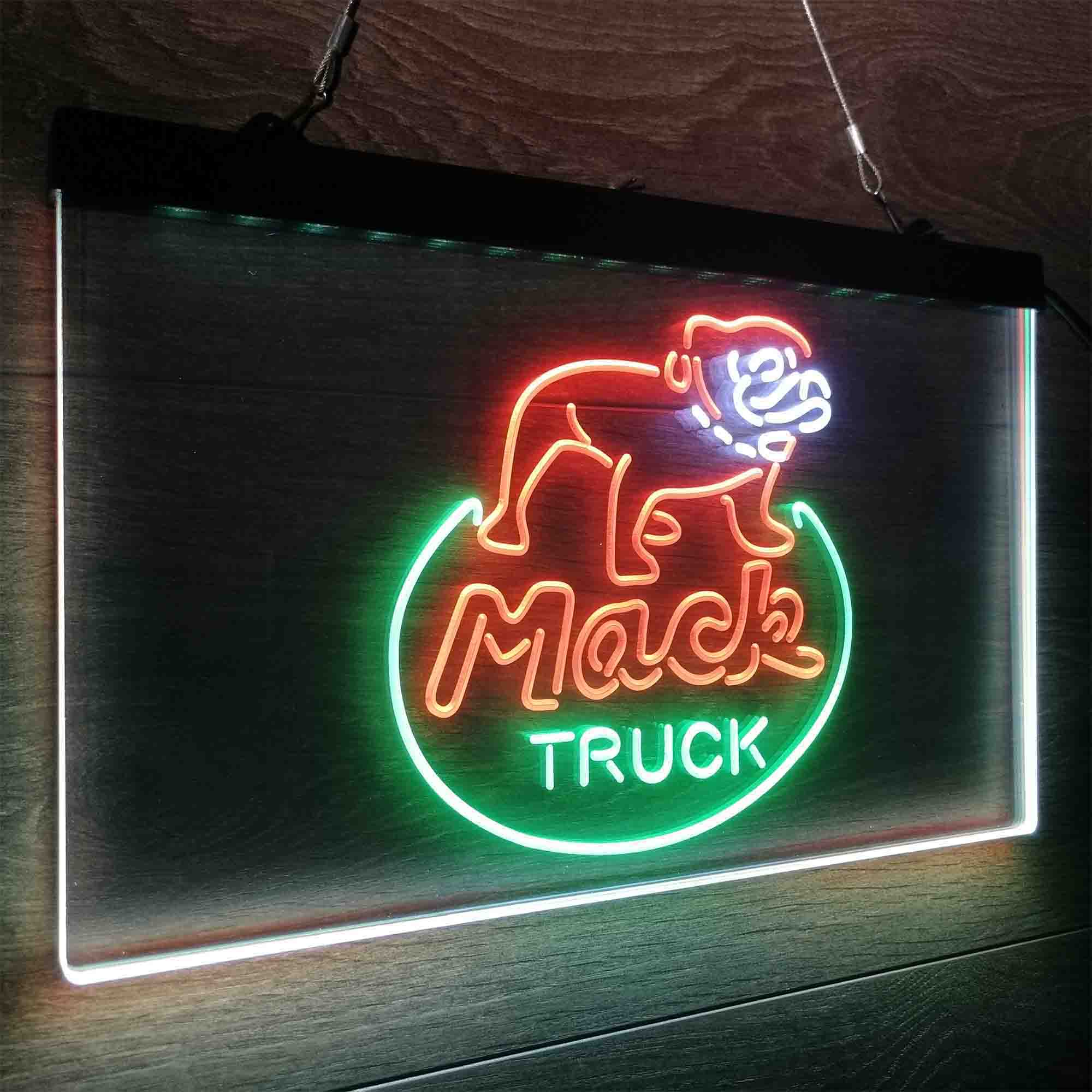 Mack Truck Garage Neon LED Sign 3 Colors