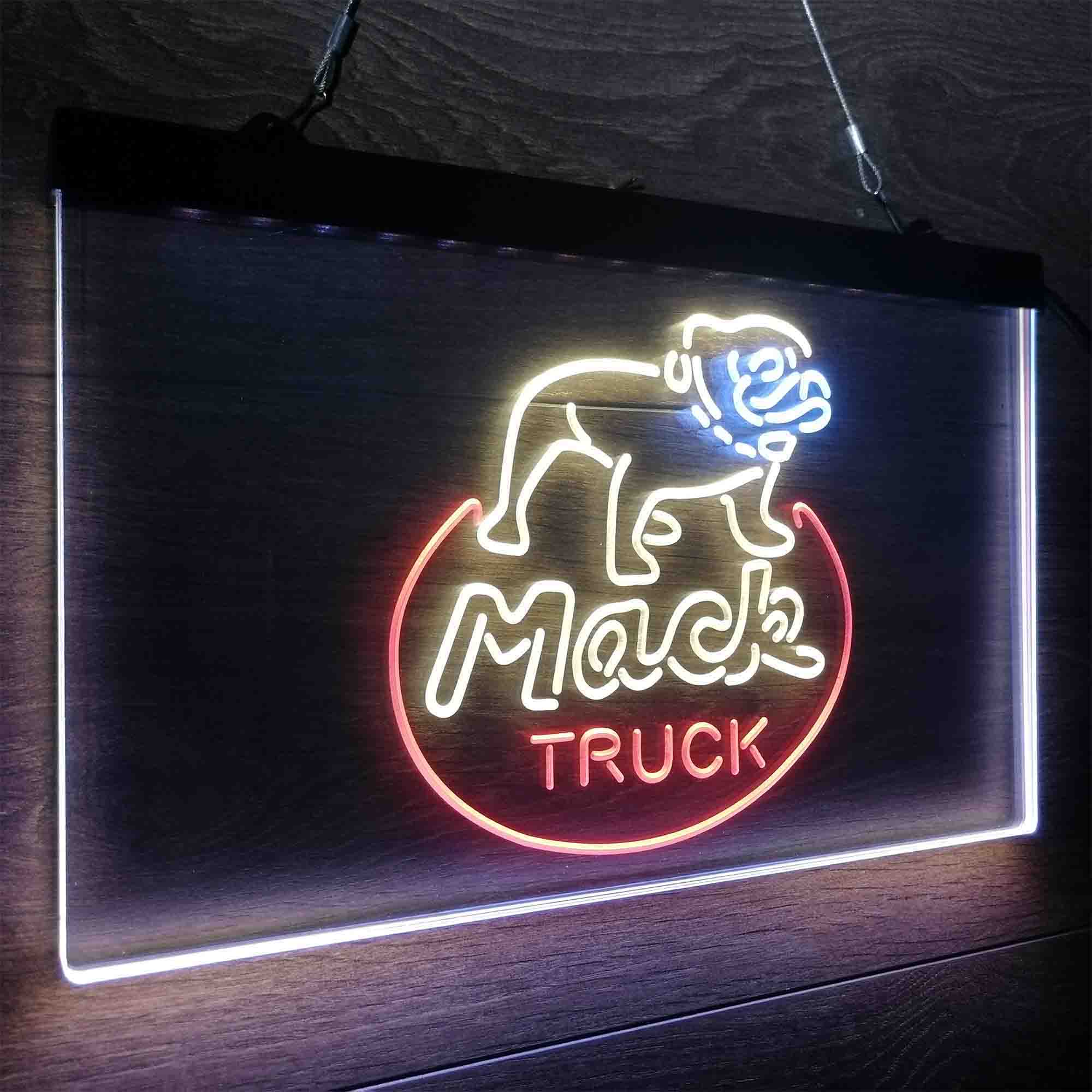 Mack Truck Garage Neon LED Sign 3 Colors