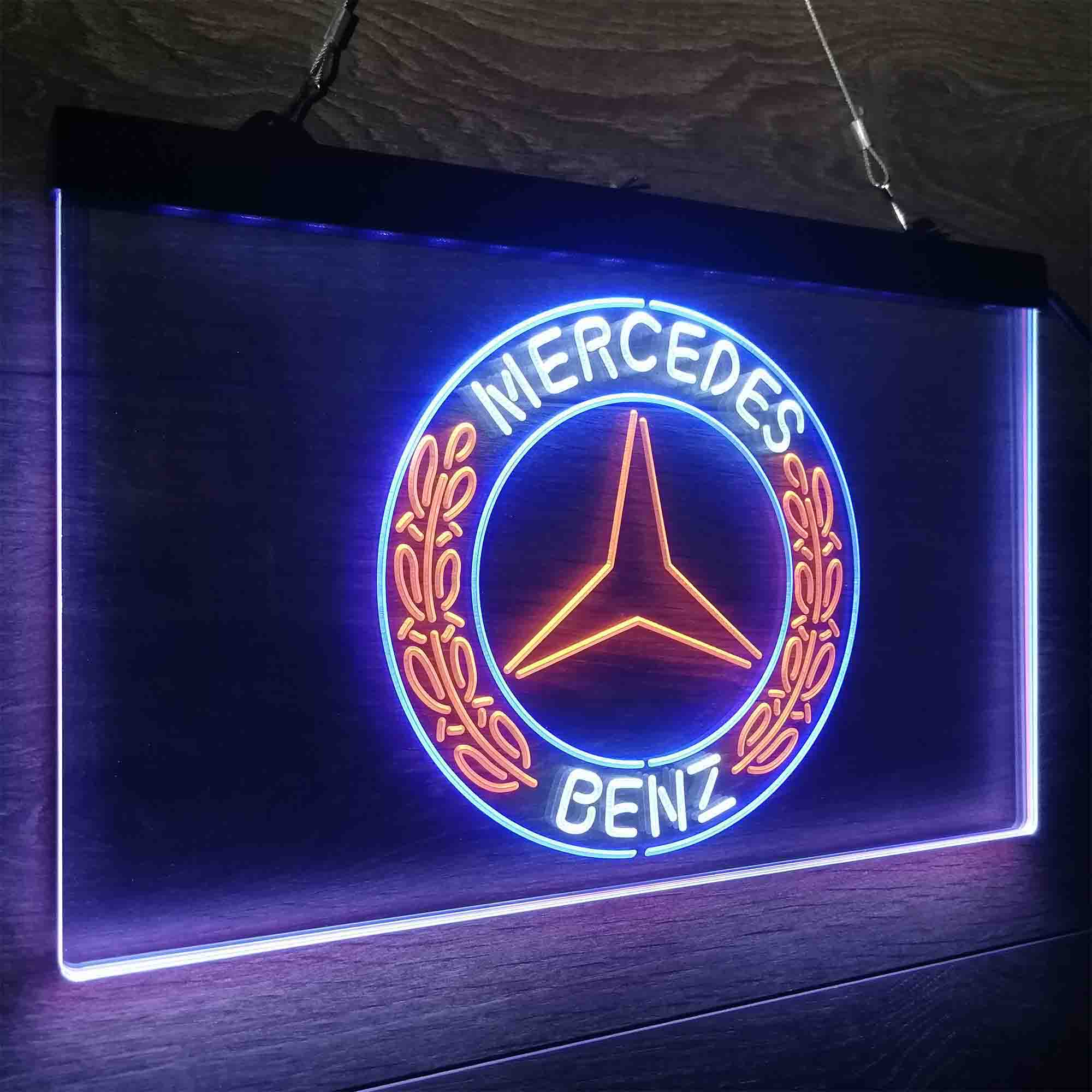 Mercedes Benz Neon LED Sign 3 Colors