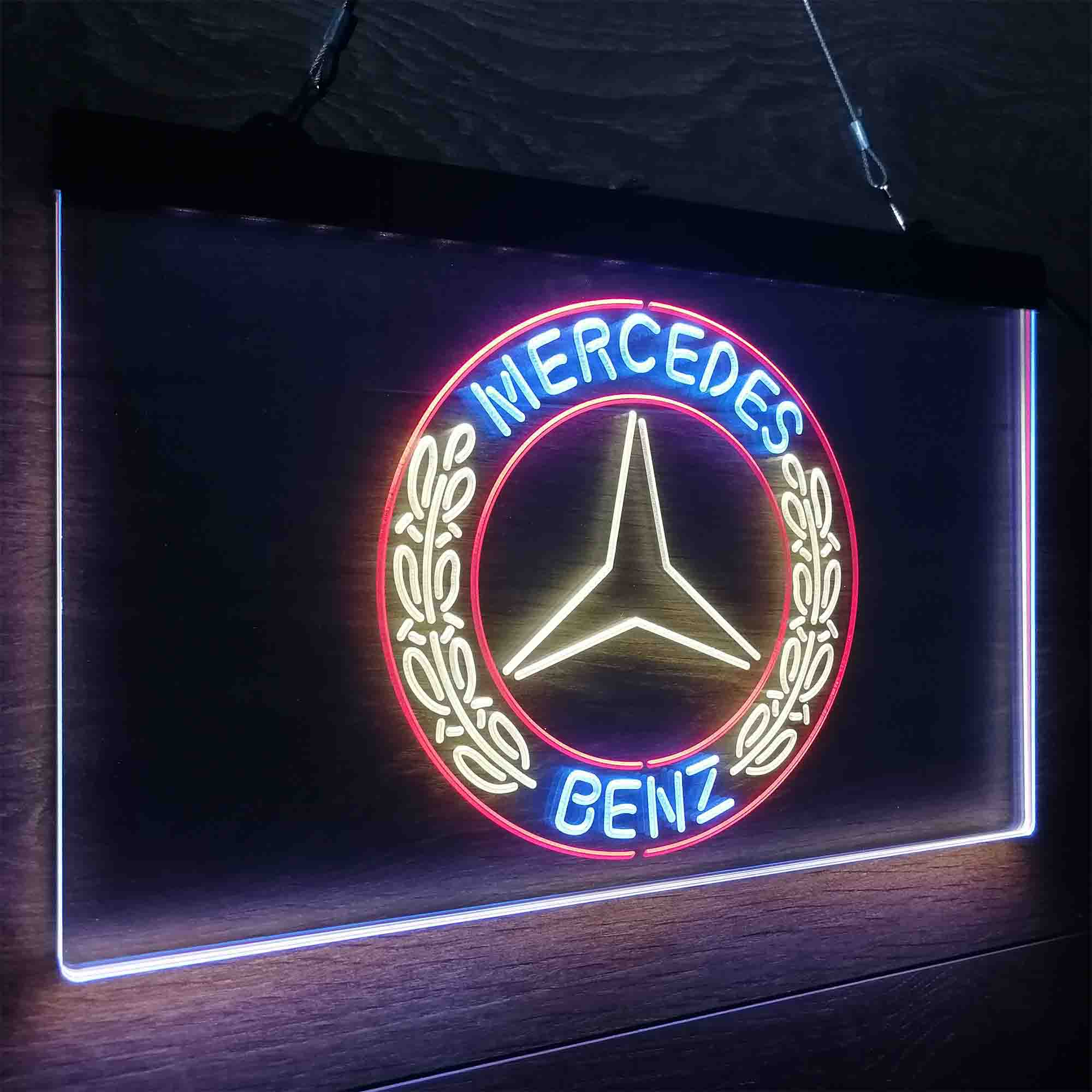 Mercedes Benz Neon LED Sign 3 Colors