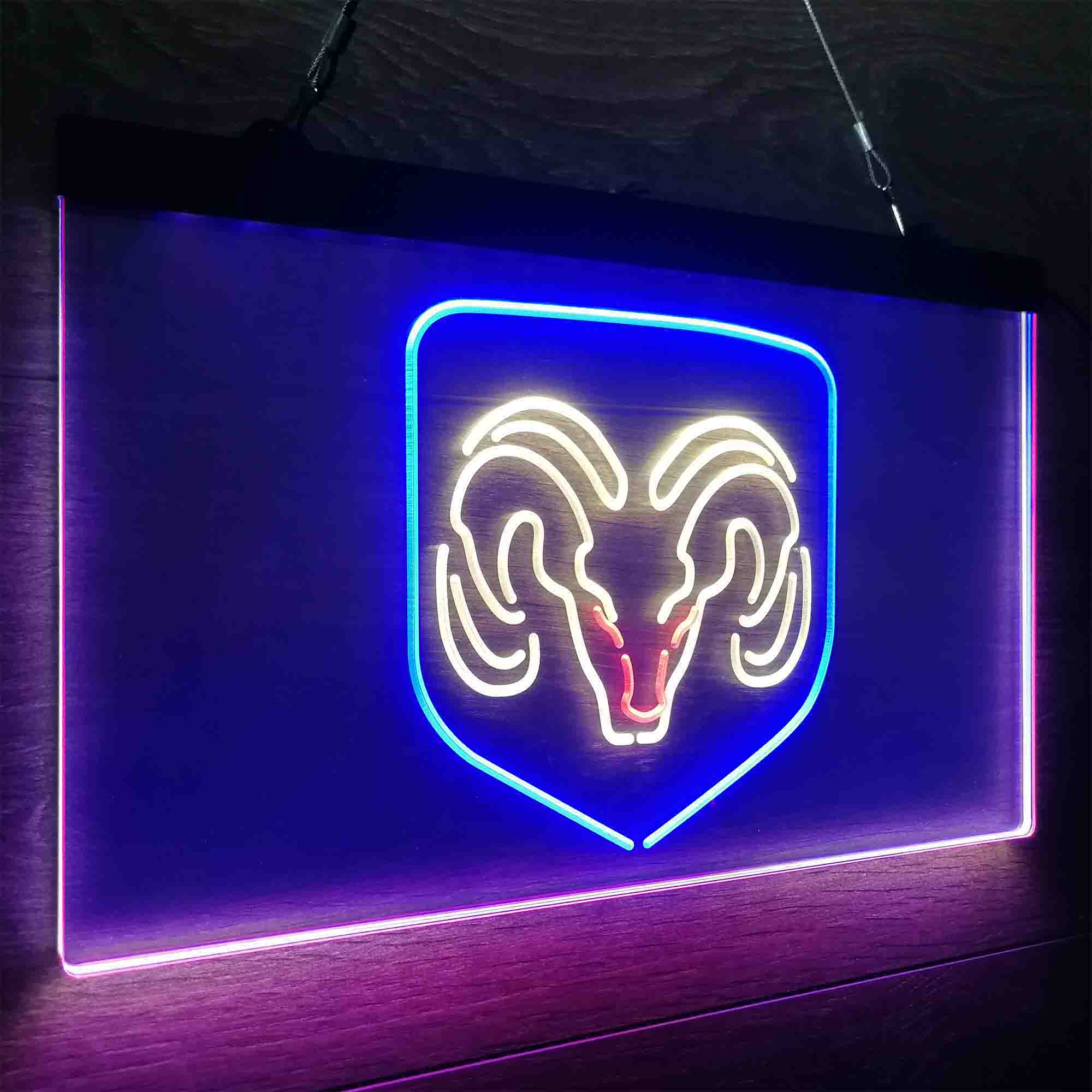 Dodge Ram Neon LED Sign 3 Colors