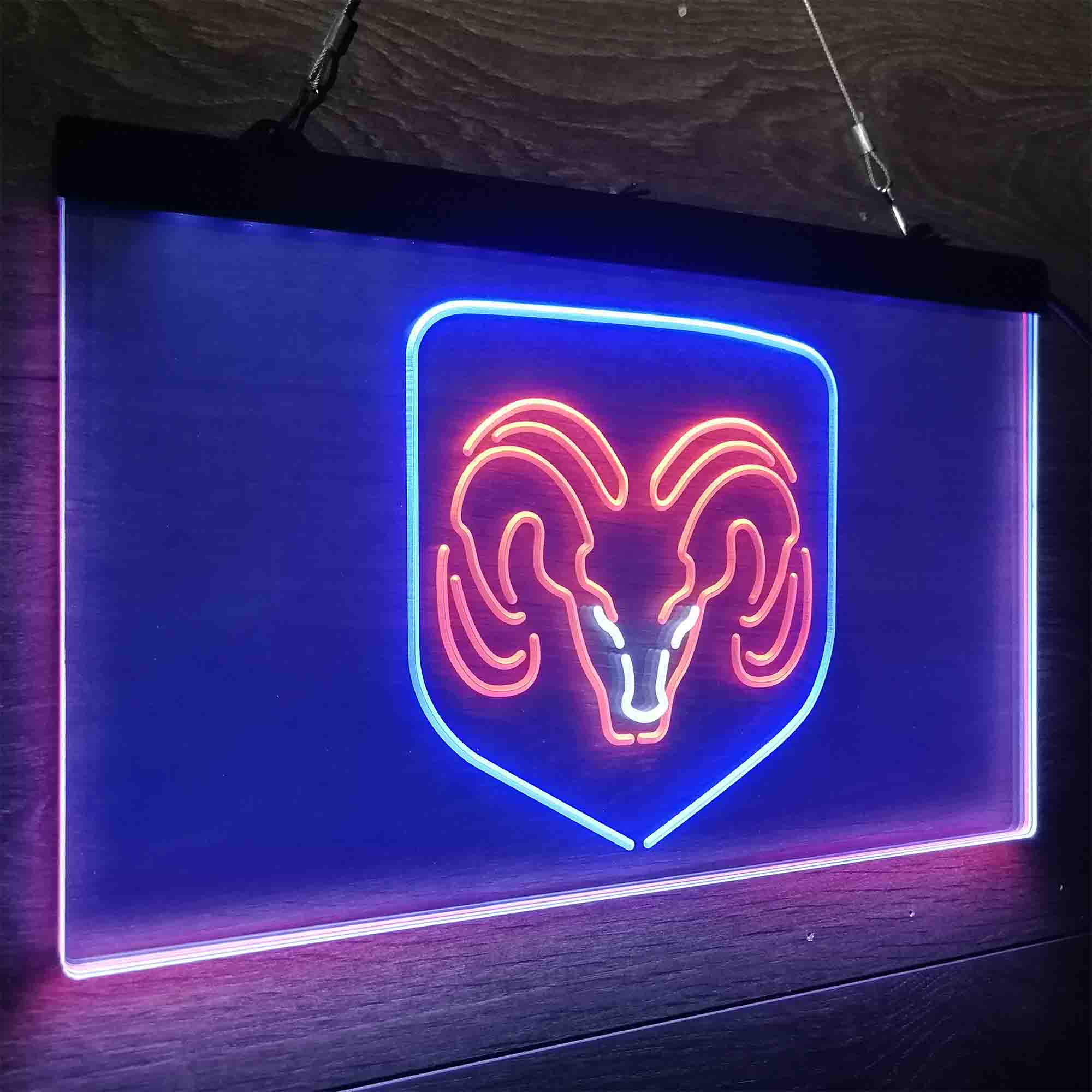 Dodge Ram Neon LED Sign 3 Colors