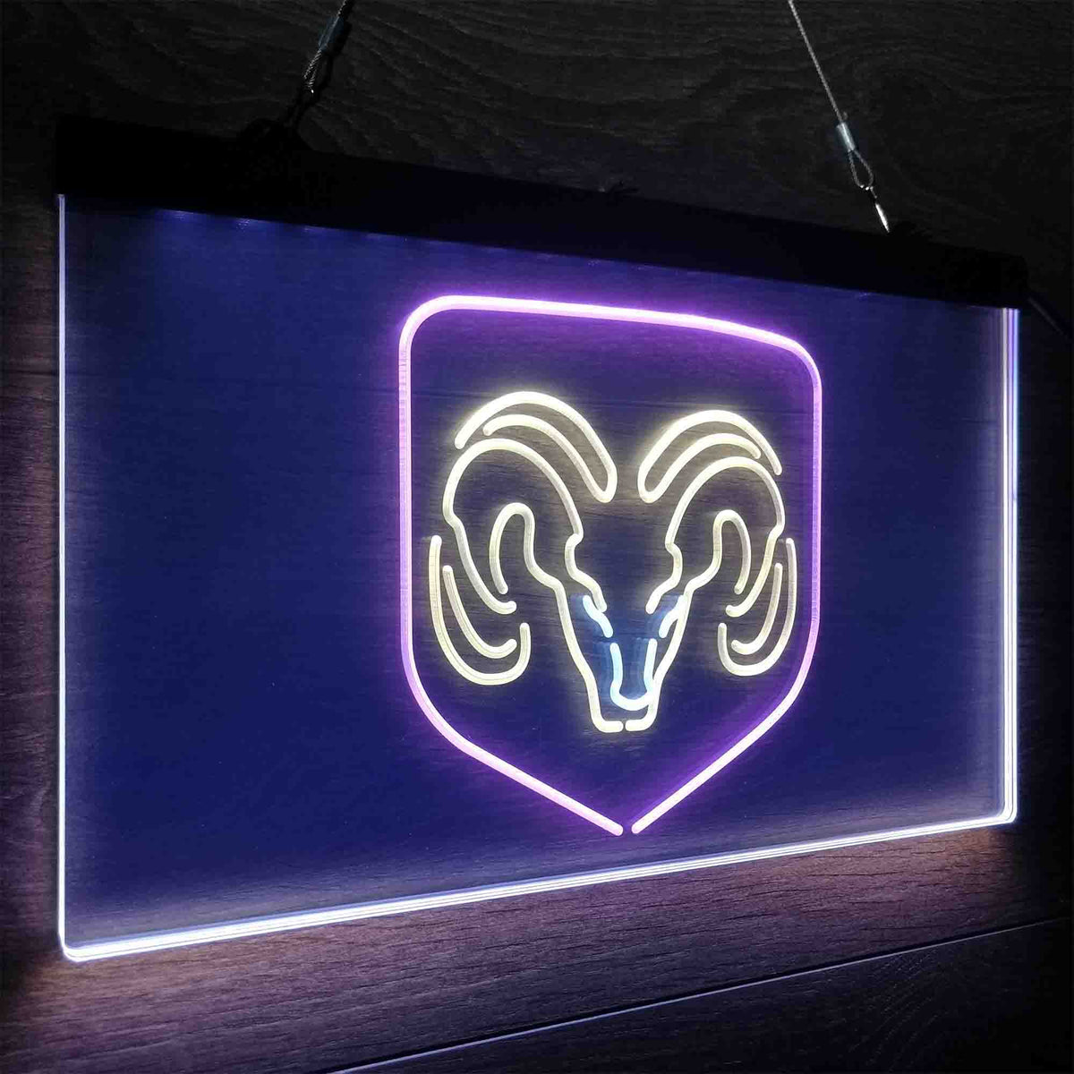 Dodge Ram Neon LED Sign For Sale | LEDLABCAVE