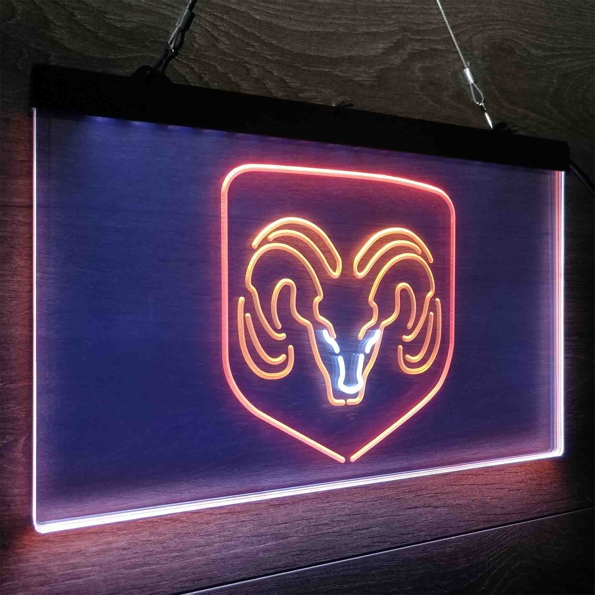 Dodge Ram Neon LED Sign 3 Colors