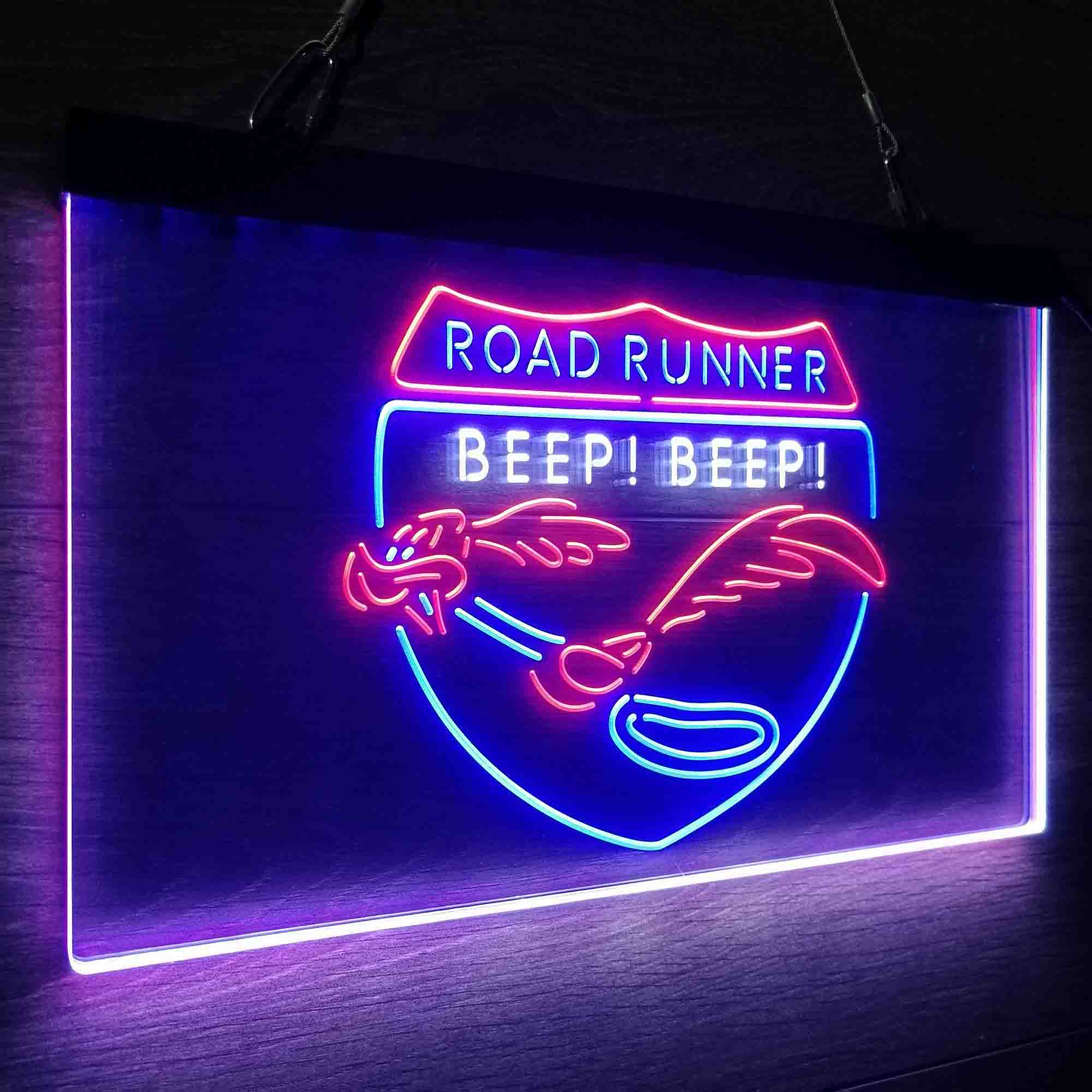 Road Runner Beep Beep Neon LED Sign 3 Colors