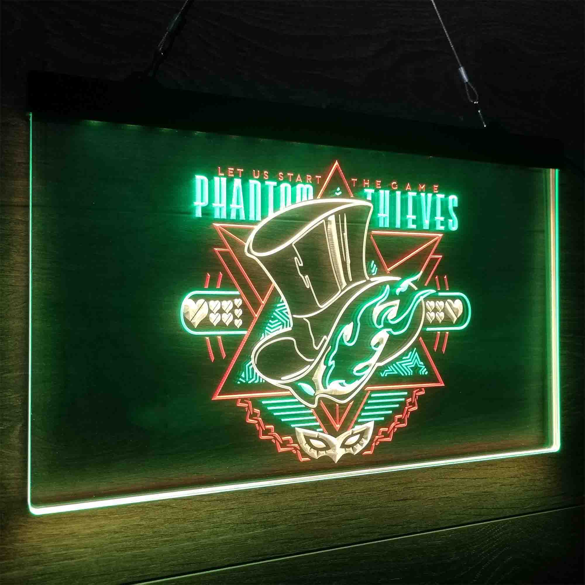 persona 5 phantom thieves Neon LED Sign 3 Colors