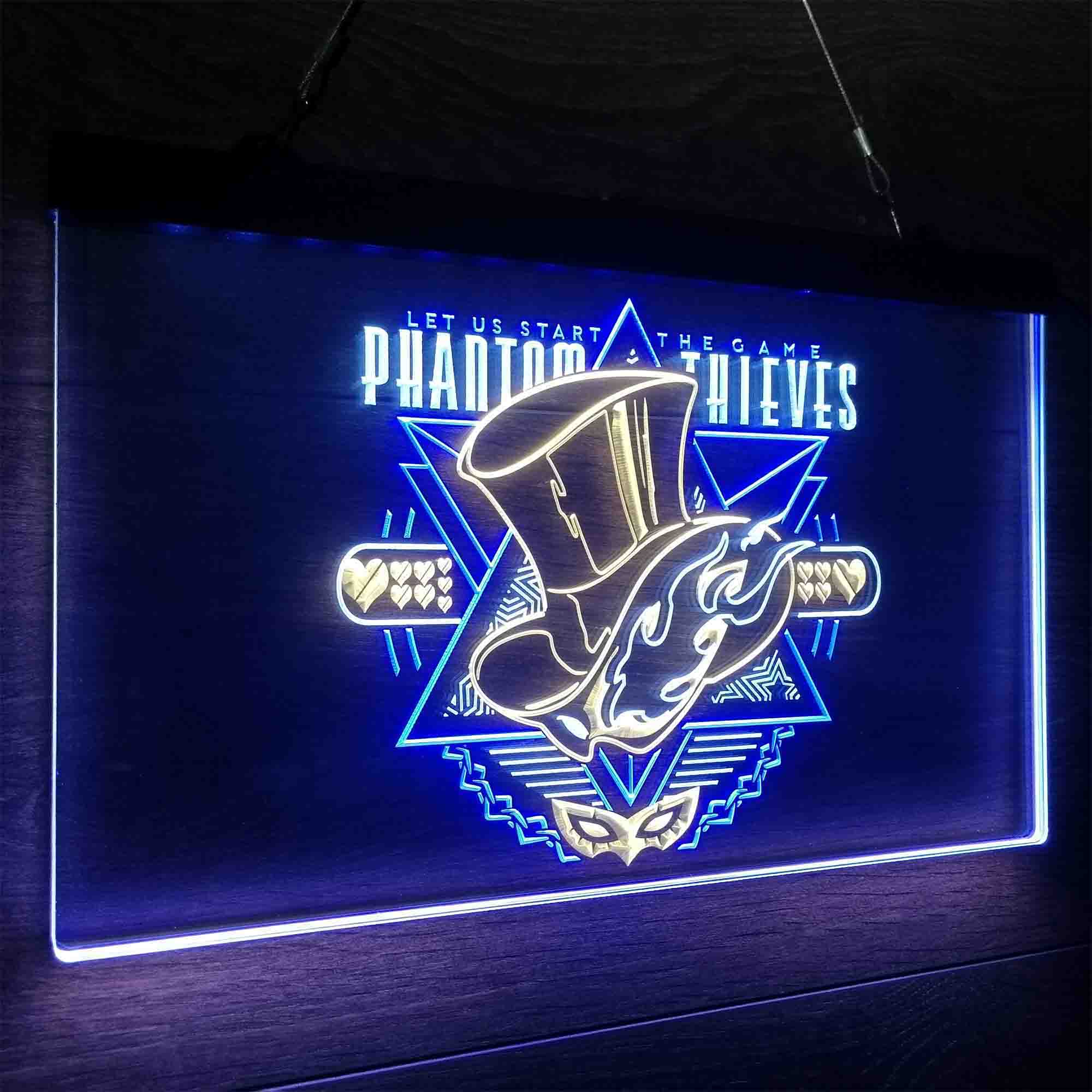 persona 5 phantom thieves Neon LED Sign 3 Colors