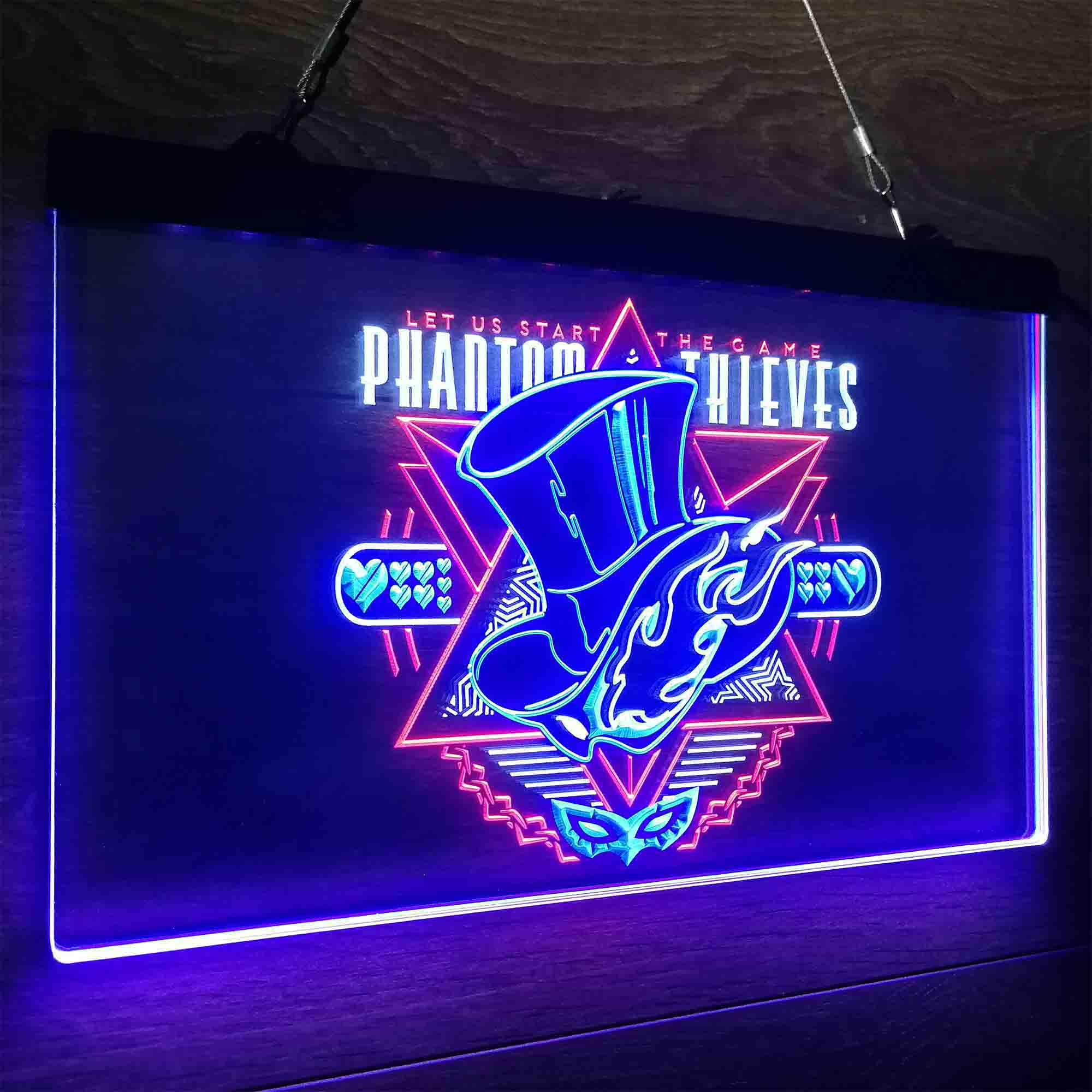 persona 5 phantom thieves Neon LED Sign 3 Colors