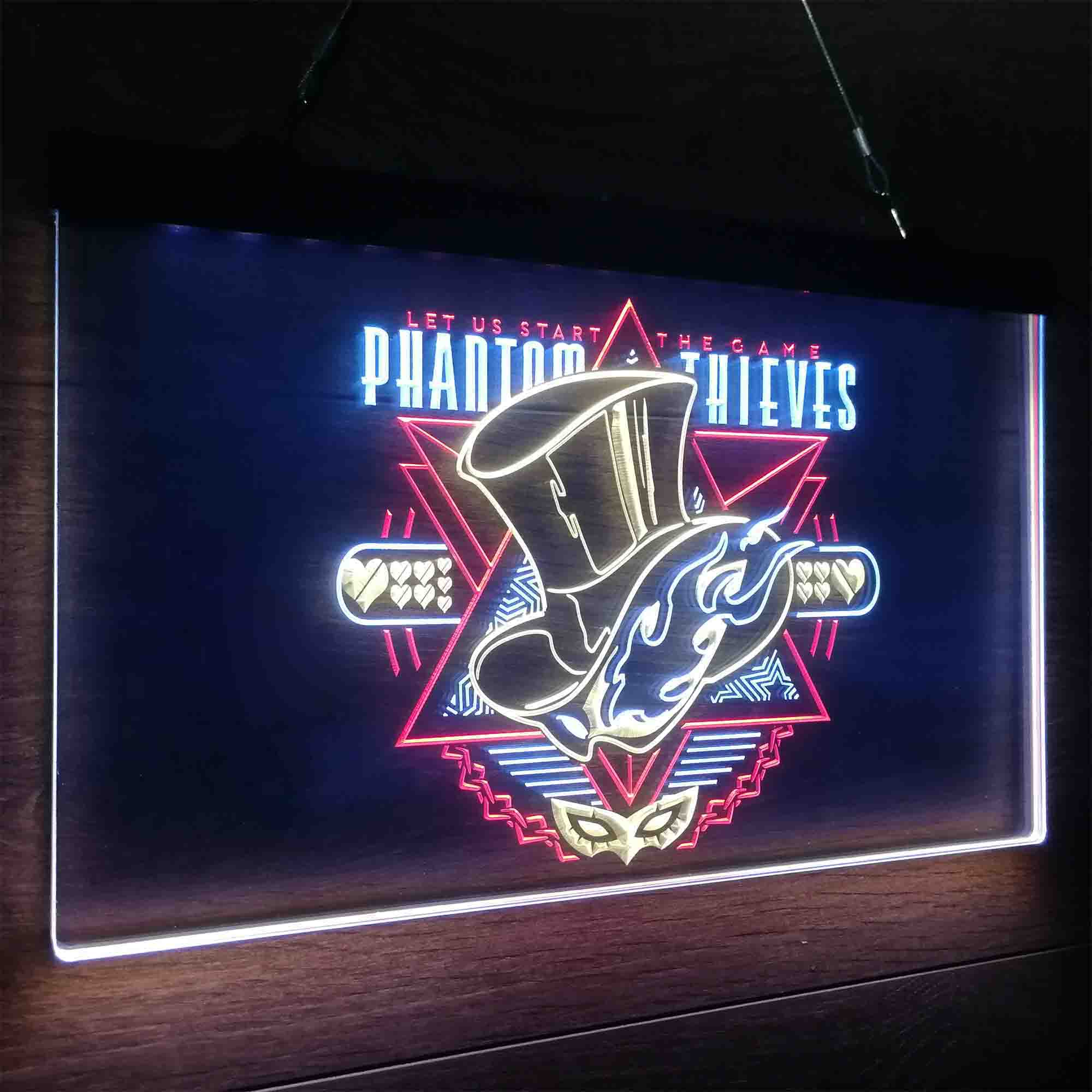 persona 5 phantom thieves Neon LED Sign 3 Colors