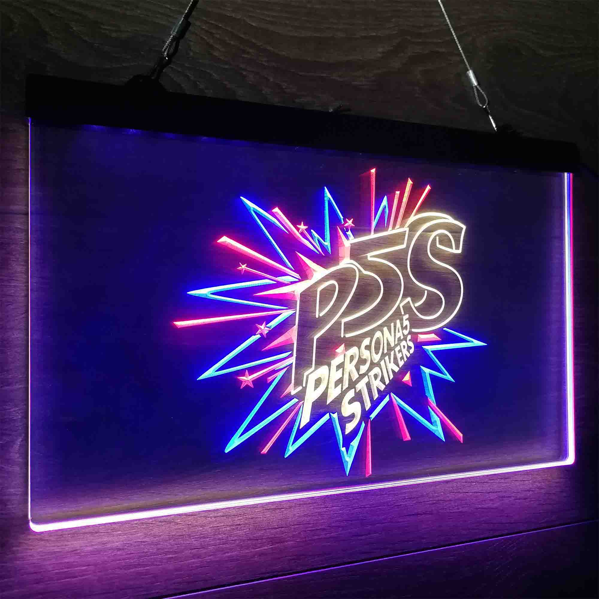 pesona 5 strikers Neon LED Sign 3 Colors