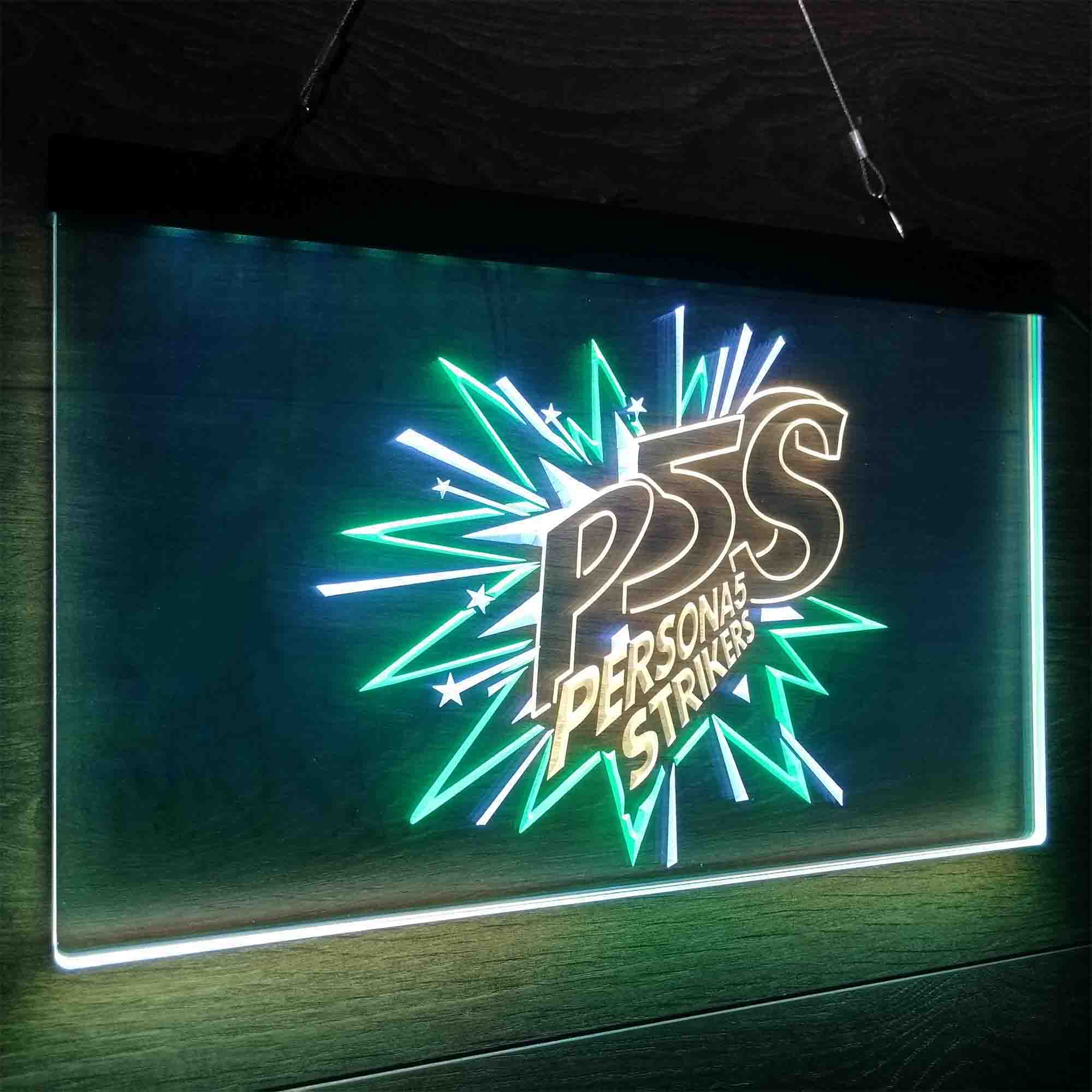 pesona 5 strikers Neon LED Sign 3 Colors