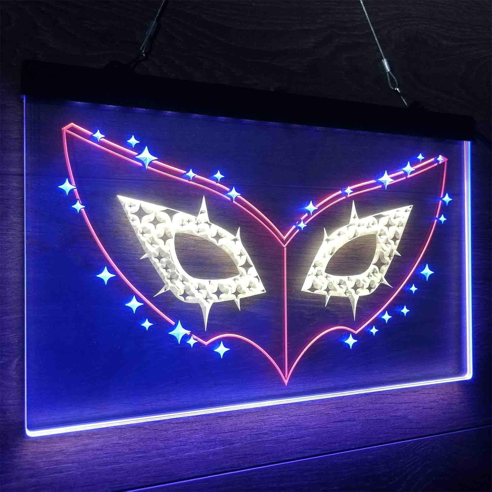 persona 5-mask Neon LED Sign 3 Colors