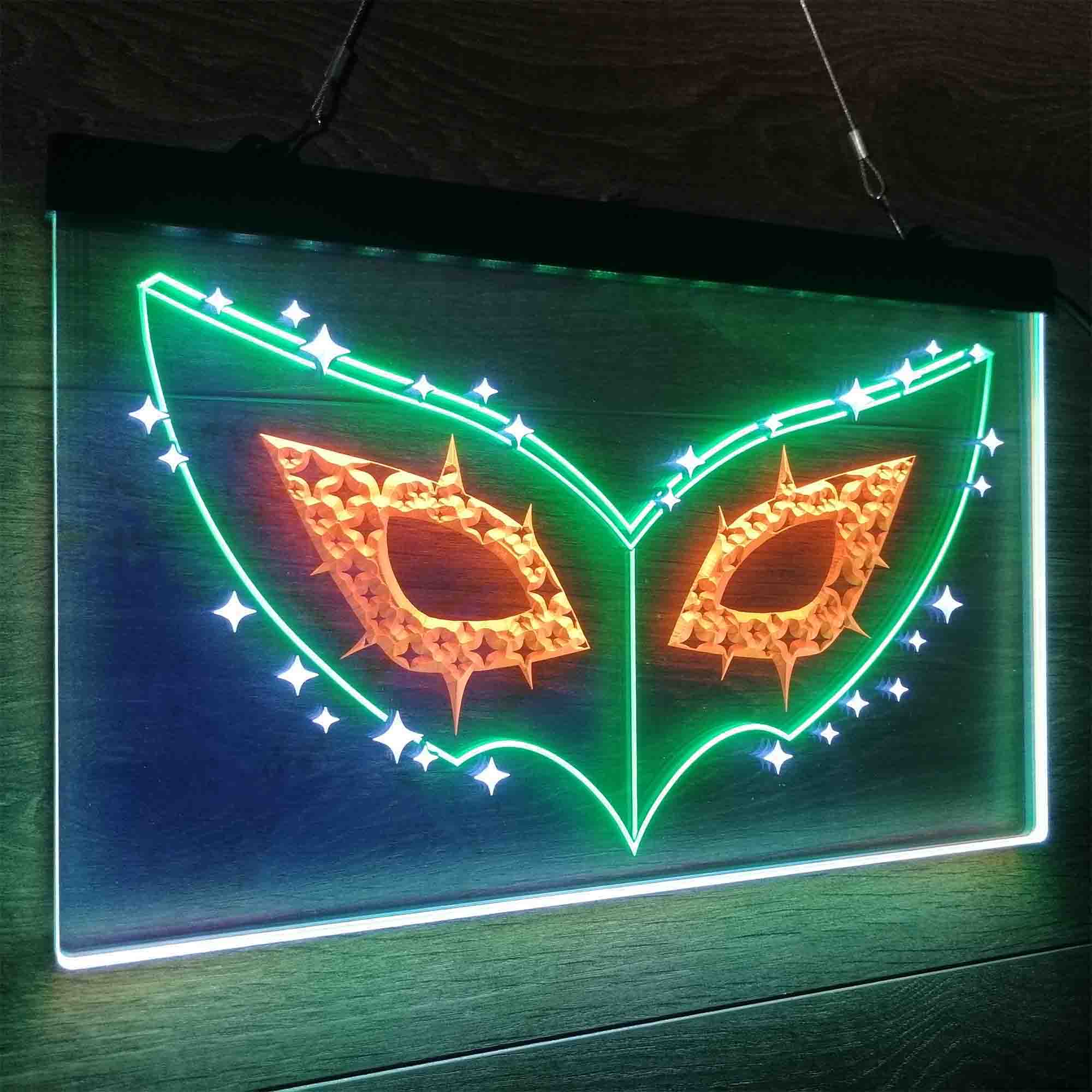 persona 5-mask Neon LED Sign 3 Colors