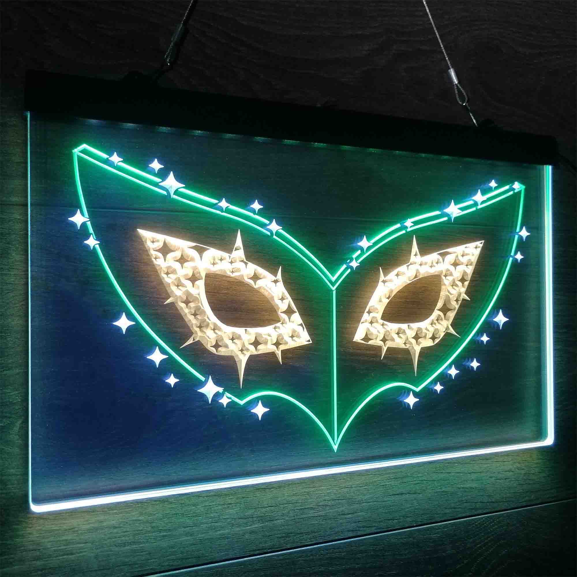 persona 5-mask Neon LED Sign 3 Colors