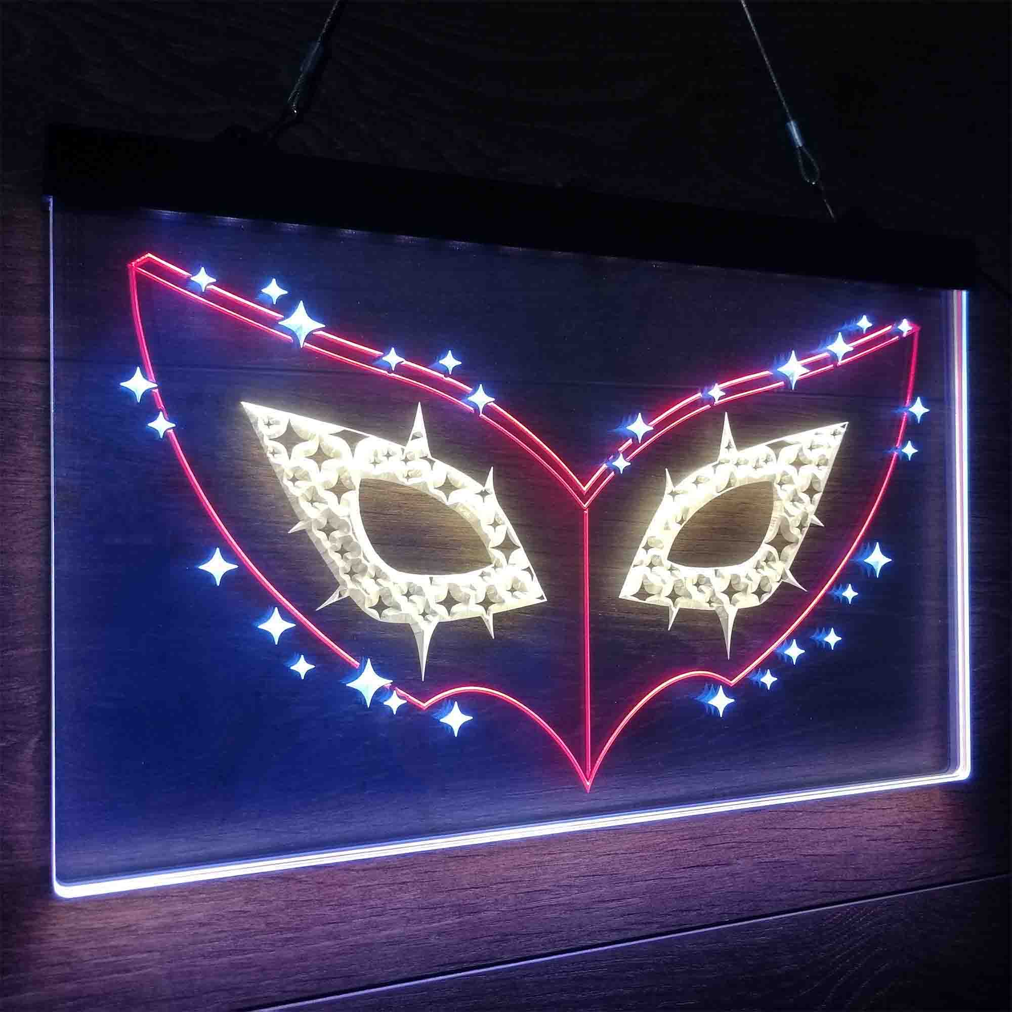 persona 5-mask Neon LED Sign 3 Colors