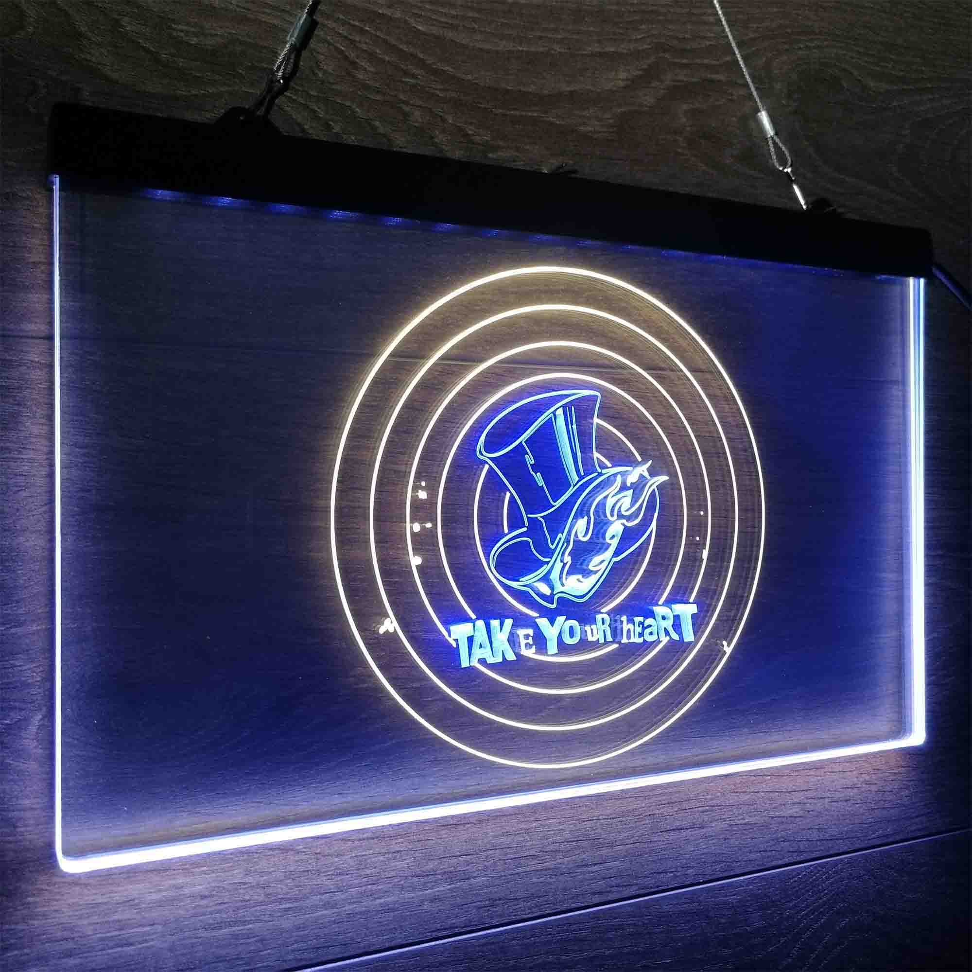 persona 5 take your heart Neon LED Sign 3 Colors