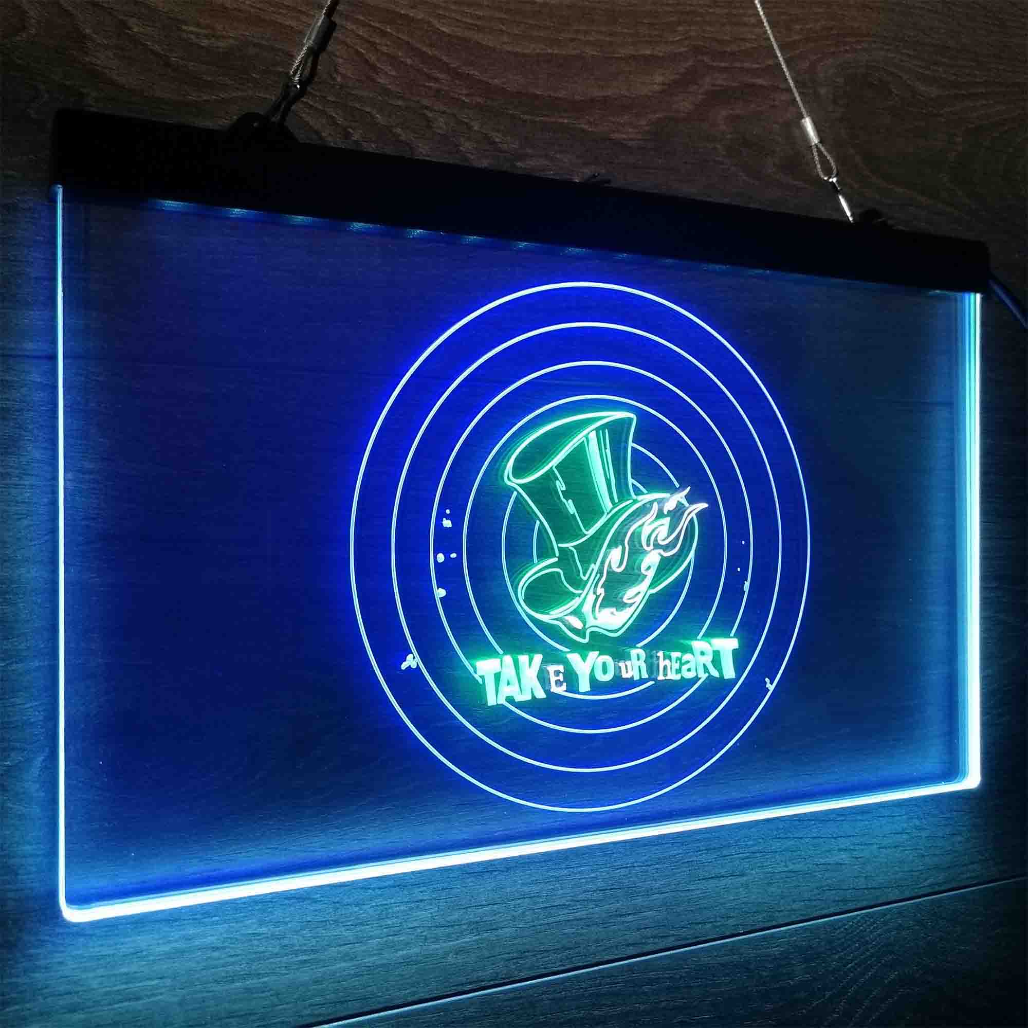 persona 5 take your heart Neon LED Sign 3 Colors