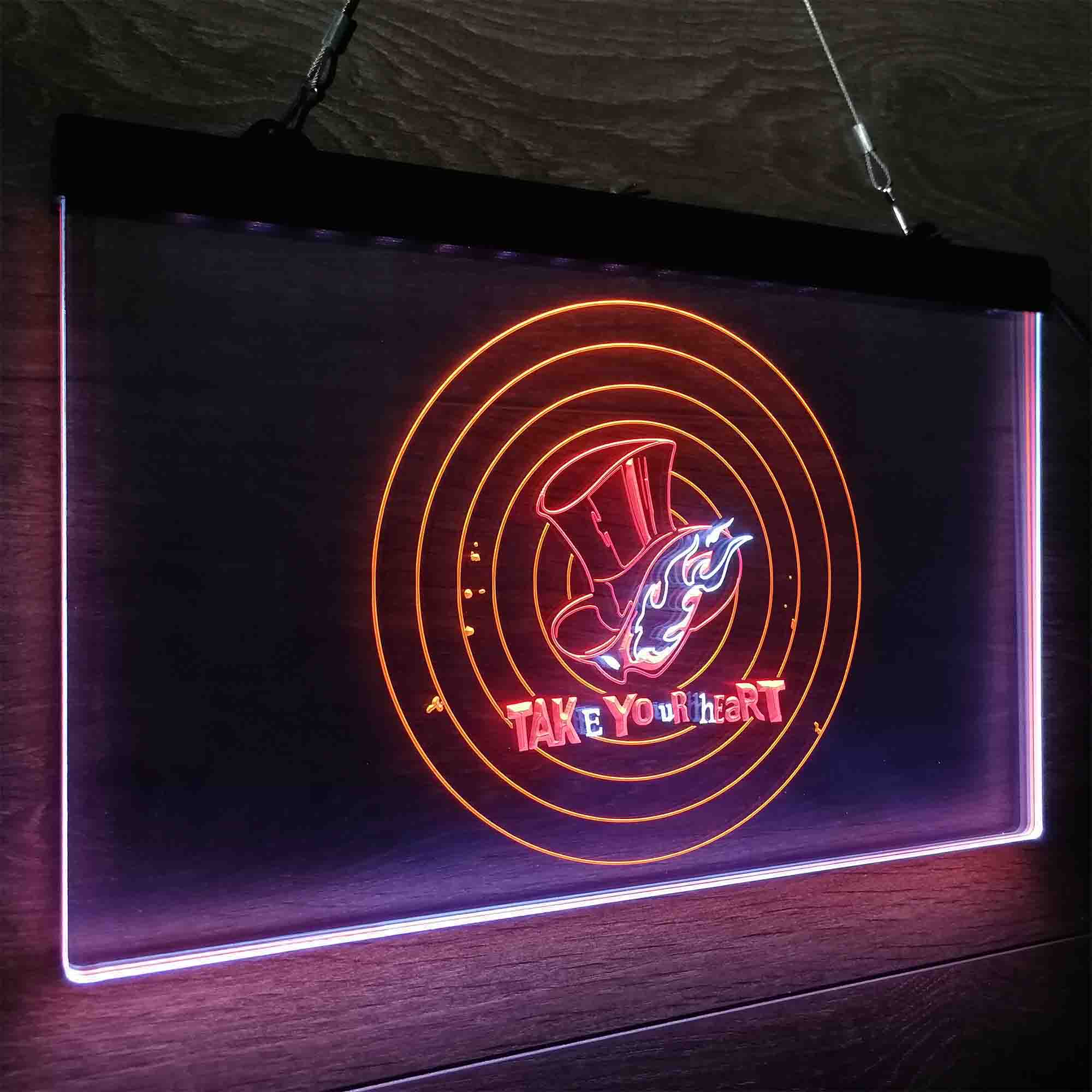 persona 5 take your heart Neon LED Sign 3 Colors