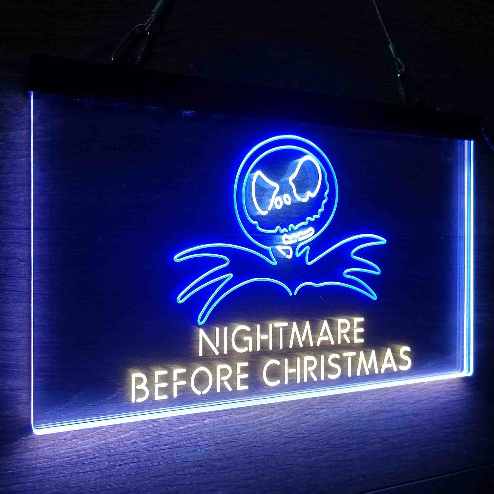 Nightmare Before Christmas Neon LED Sign 3 Colors