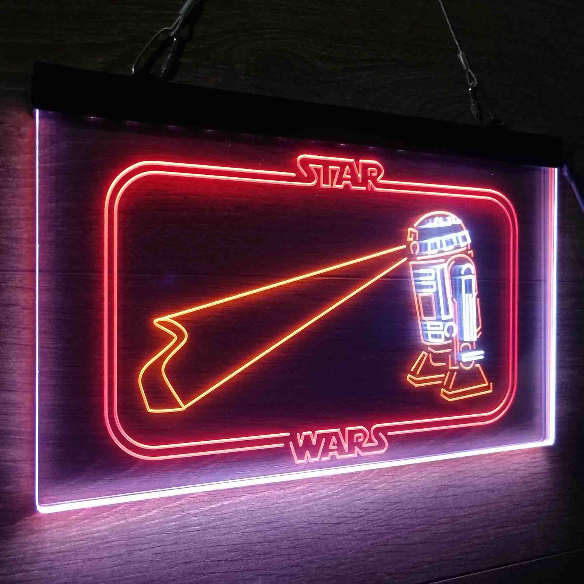 R2C2 Star Wars Room Neon LED Sign 3 Colors